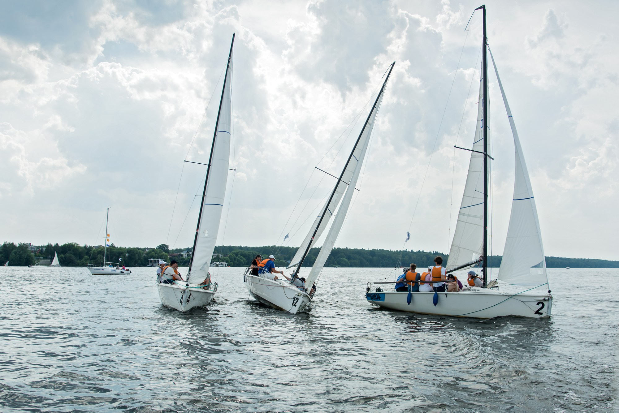 Парусная регата. Anzhina1.wfolio.pro