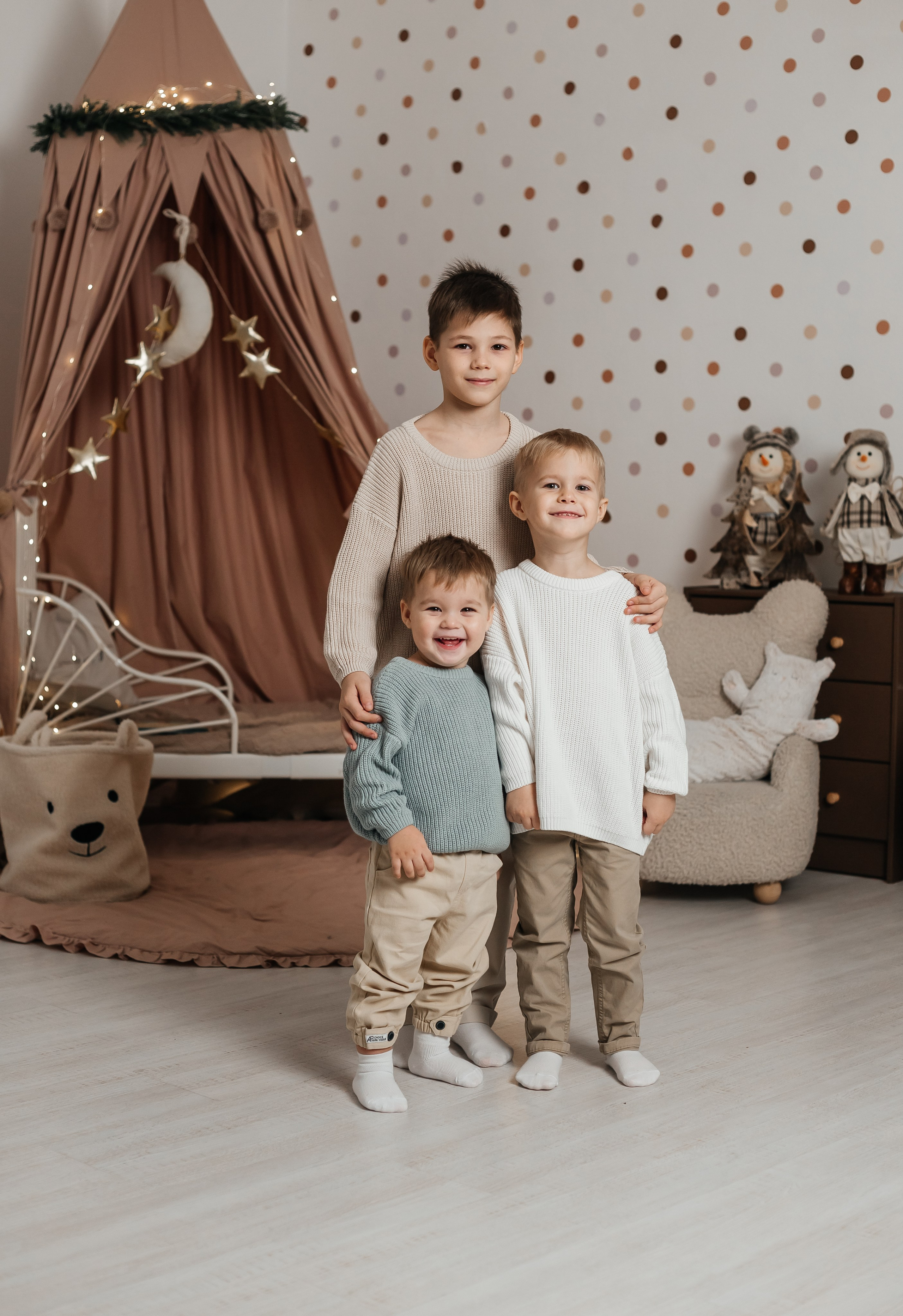 Семейная фотосессия. Фотостудия «Лайм». Фотограф Мария Новоселова. Сургут