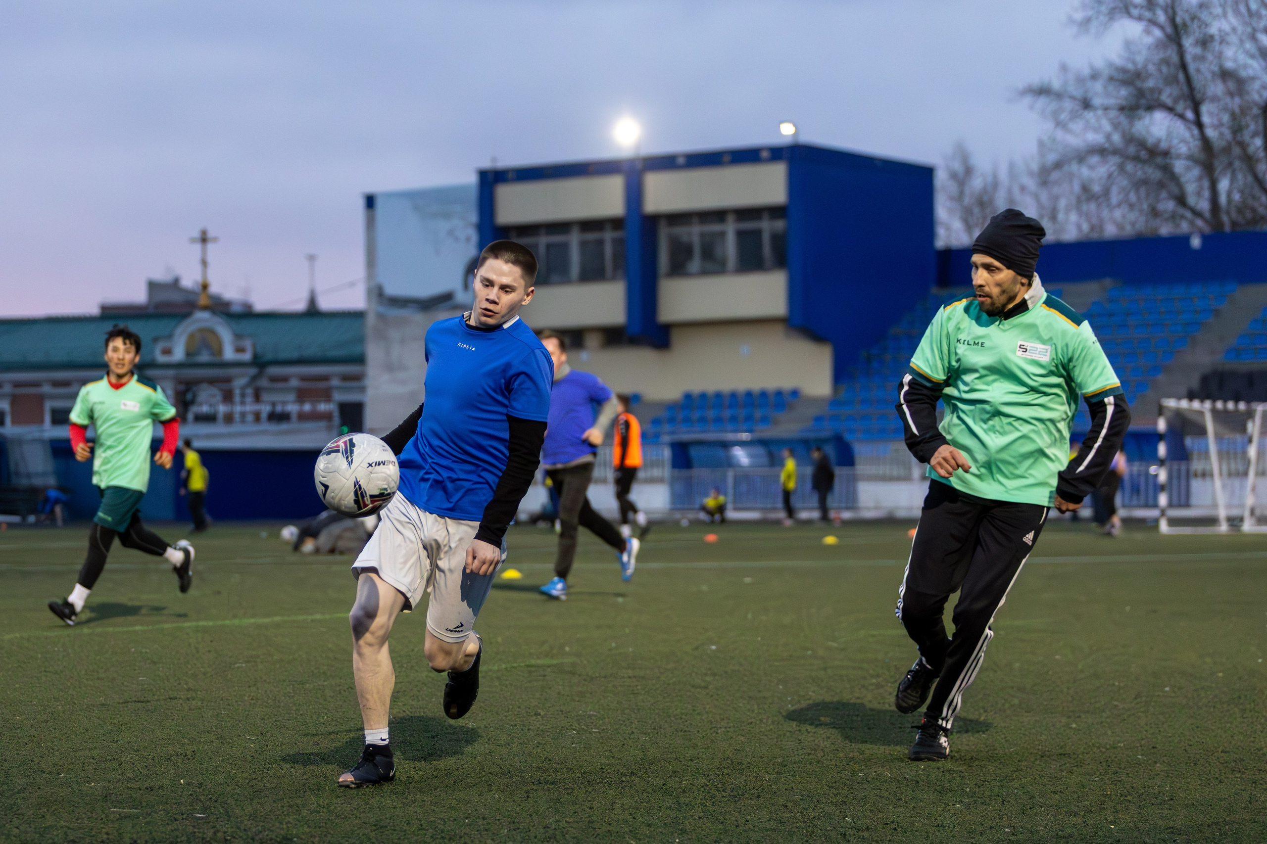 Ночная Футбольная Лига. ПЗСП — S22. 23.04.2026. Репортажный и спортивный фотограф в г. Пермь Зильберг Павел