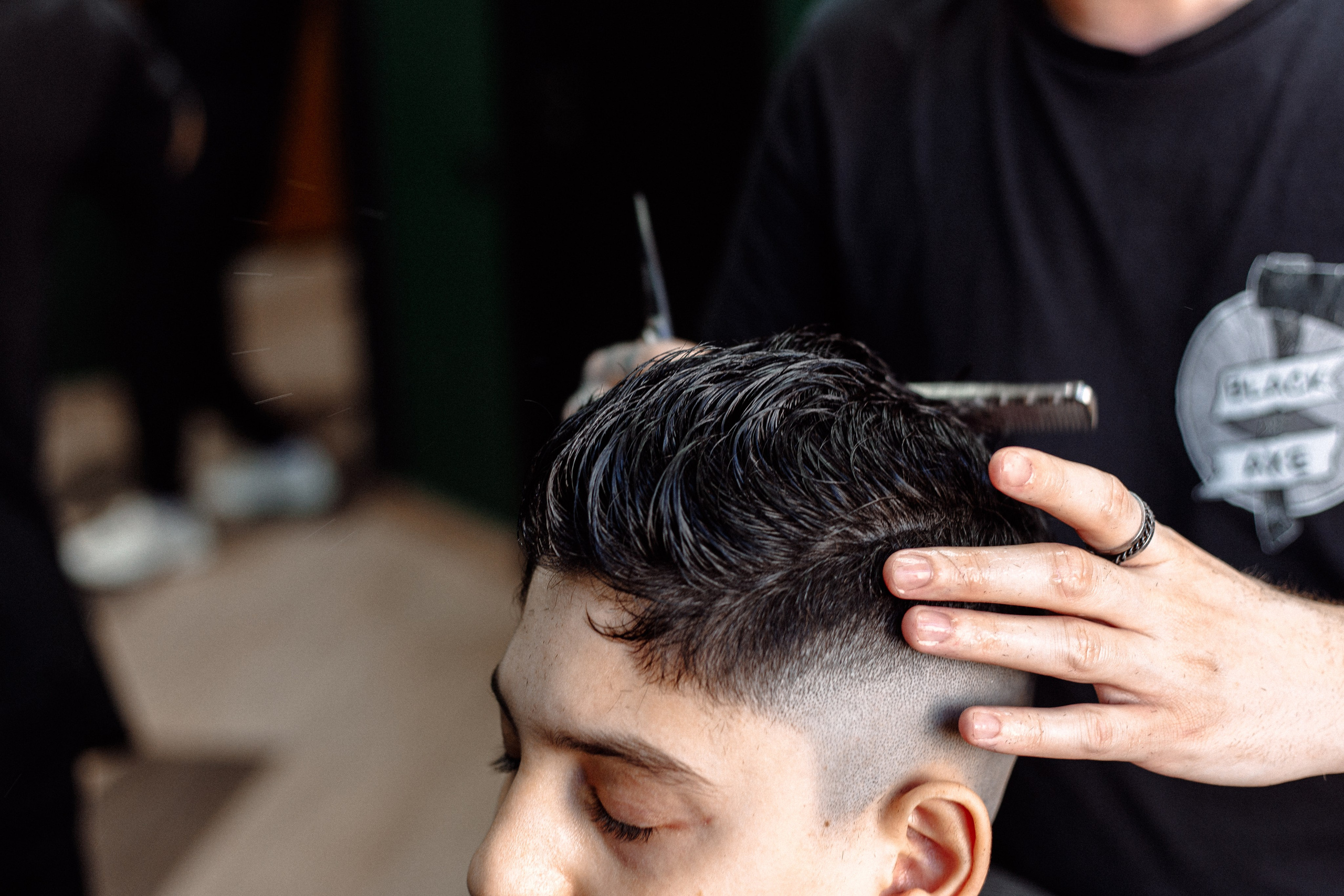 Съёмка барбершопа в Нижнем Новгороде.