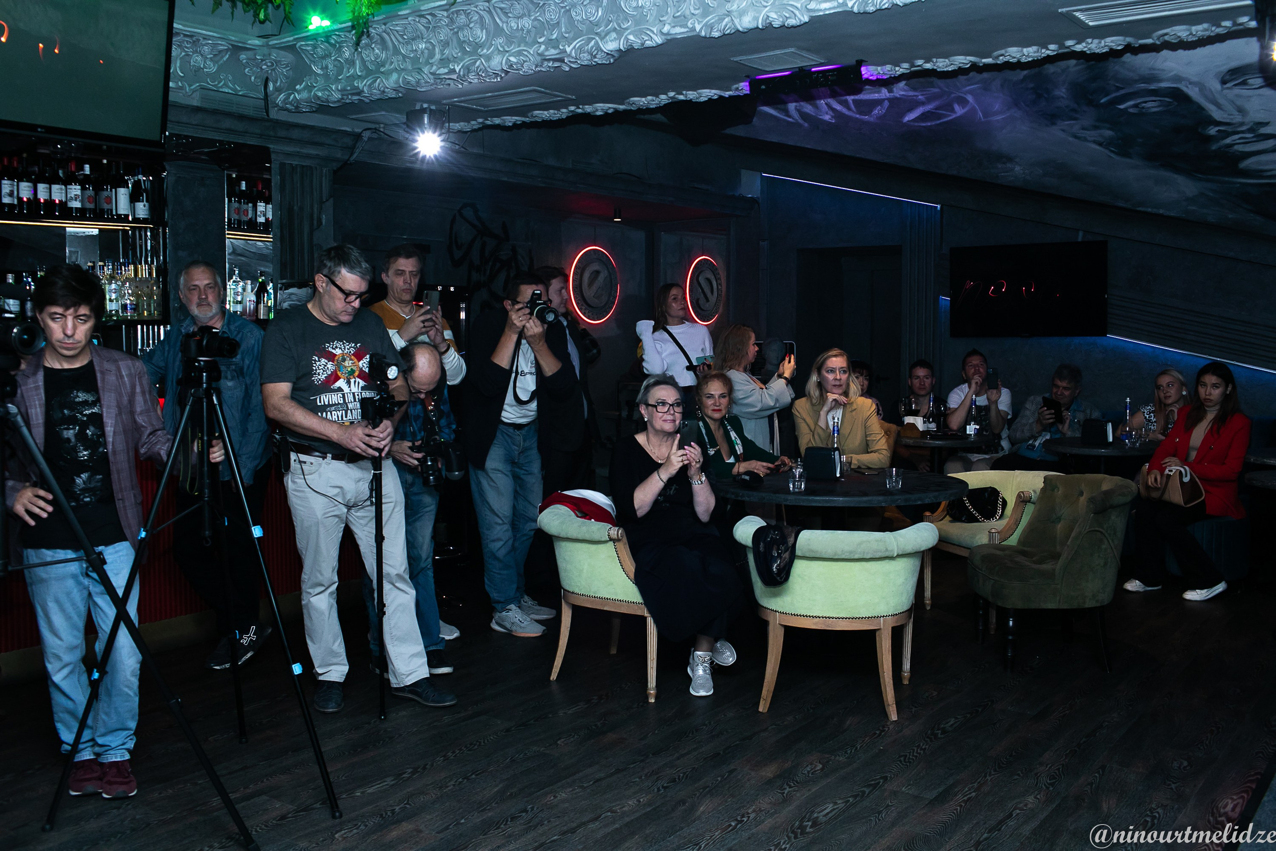 Пресс конференция Kevin Maccoy. Art photographer Nino