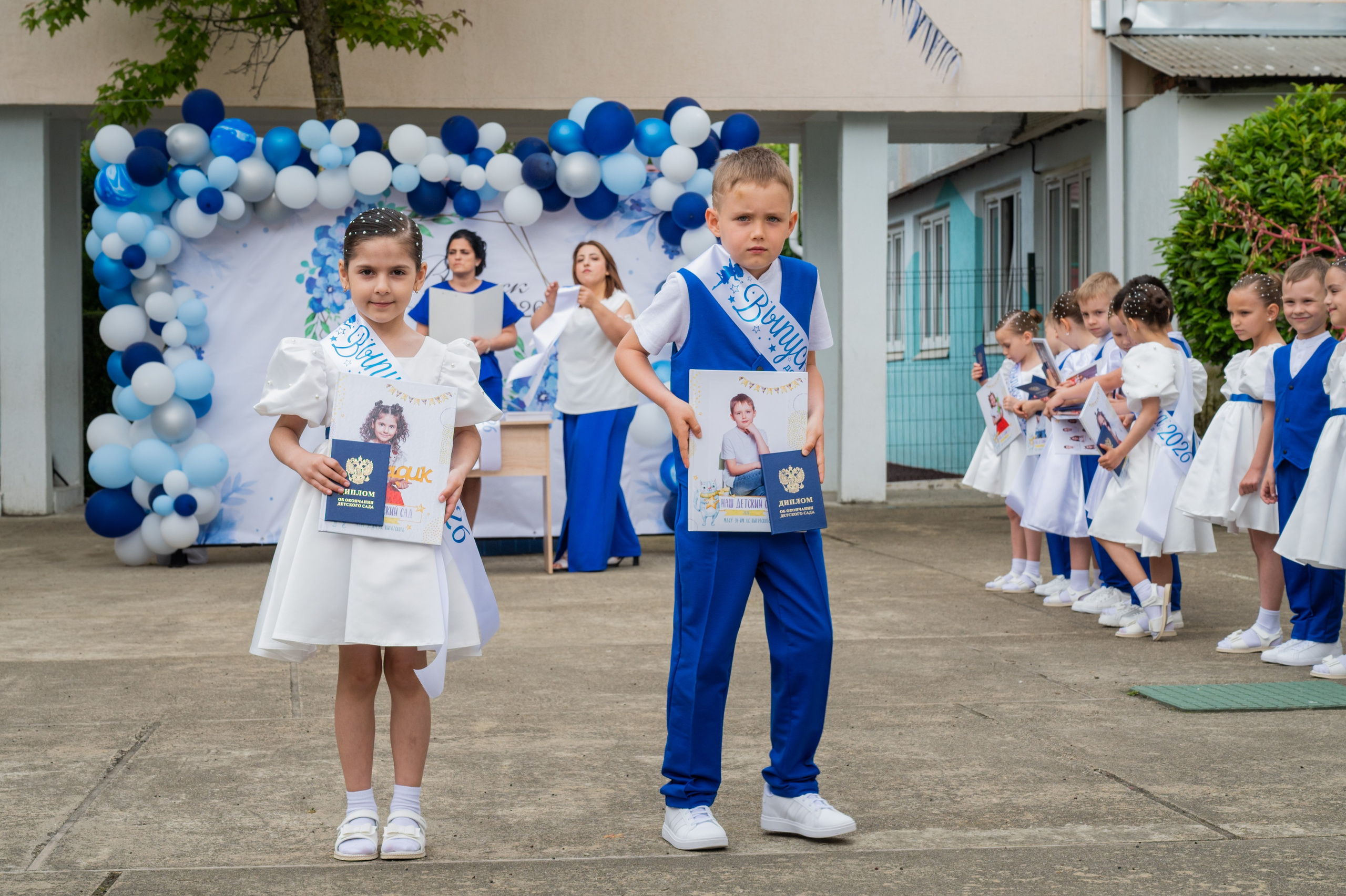 Выпускной в Детском саду № 34. Фотографирую счастливых людей в Сочи