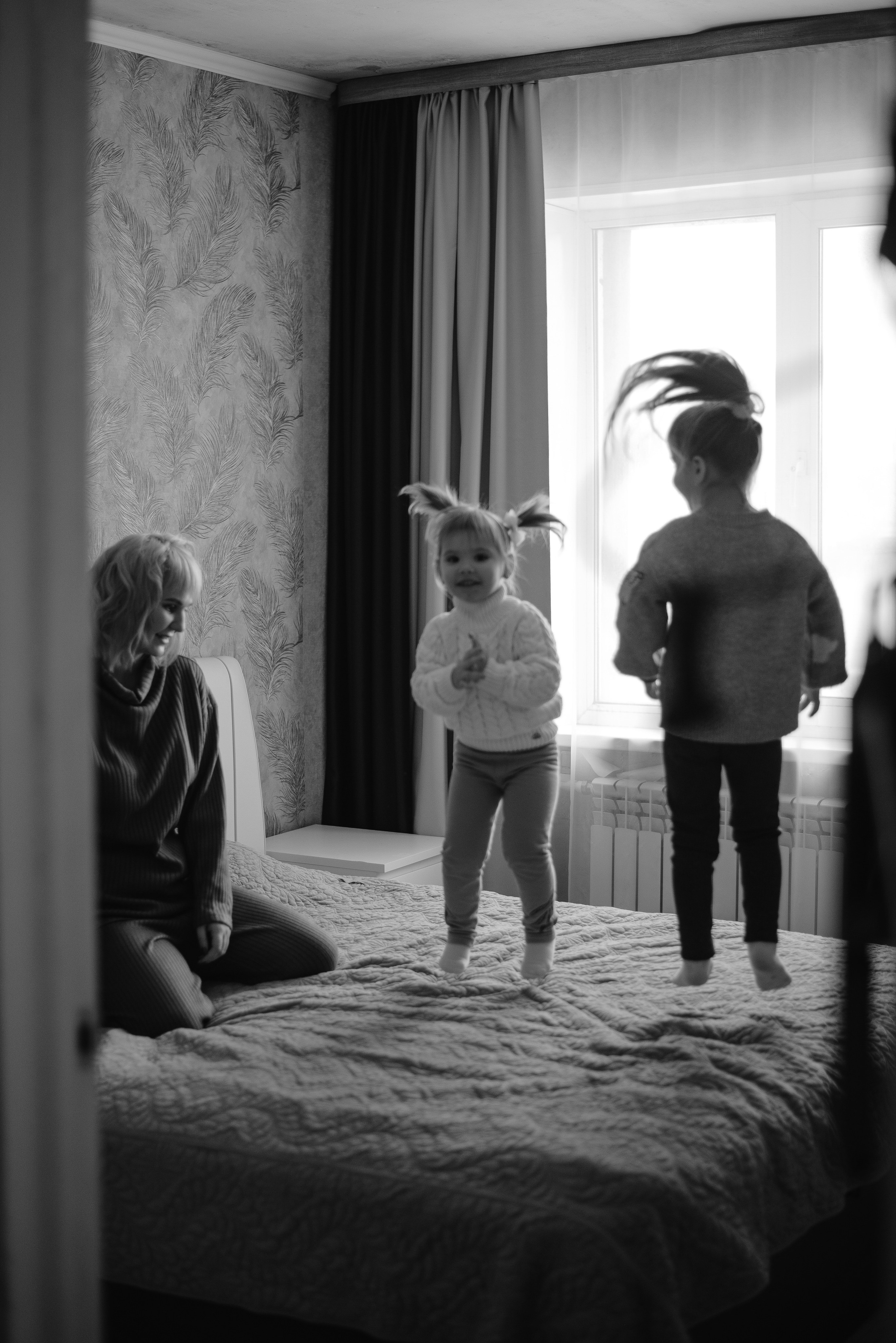 Ира, Вика и Софа. Ирина Метелица фотограф на Шикотане