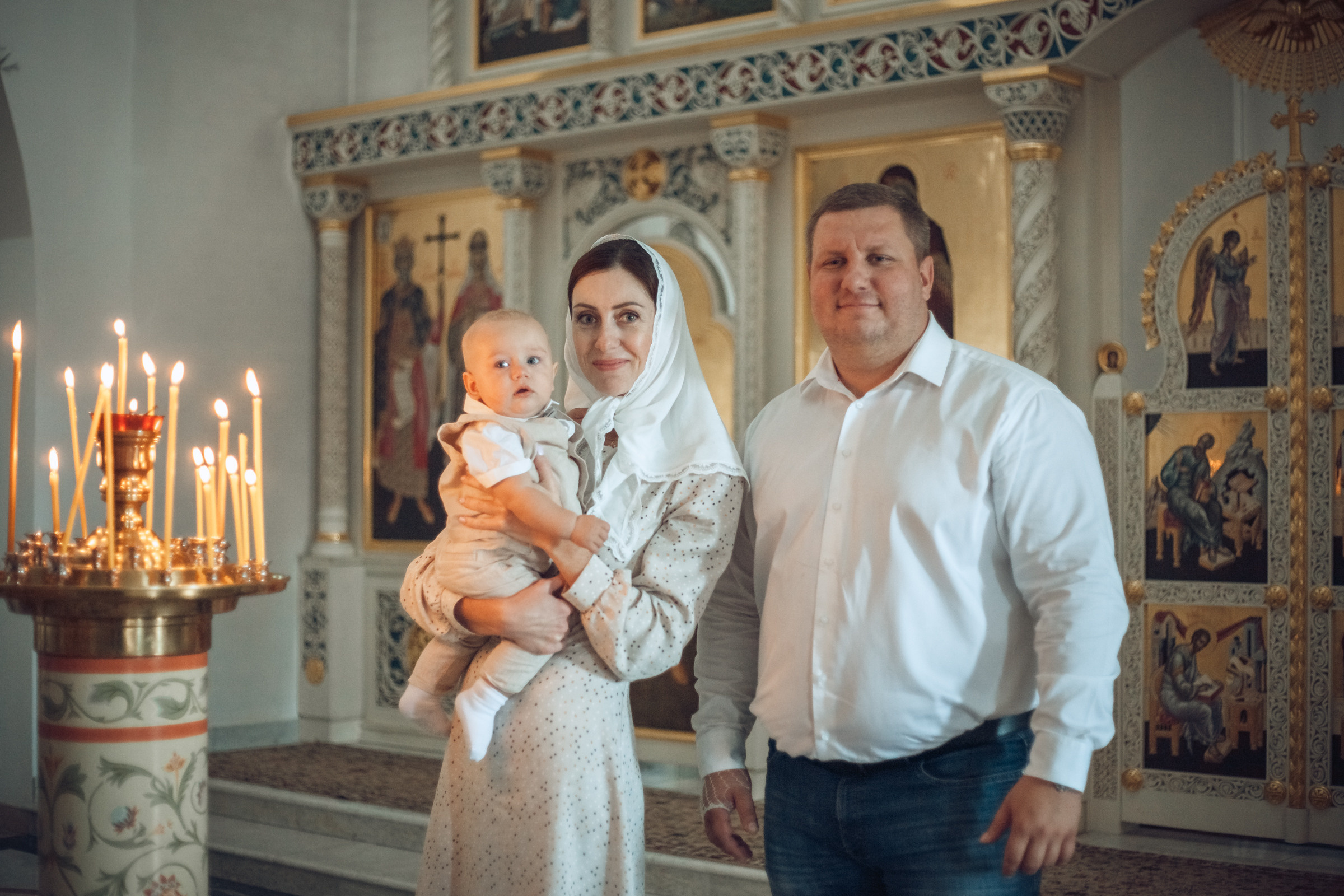 Таинство крещения Роберта. Фотограф на крещение и венчание в Самаре и Тольятти Елена Арди