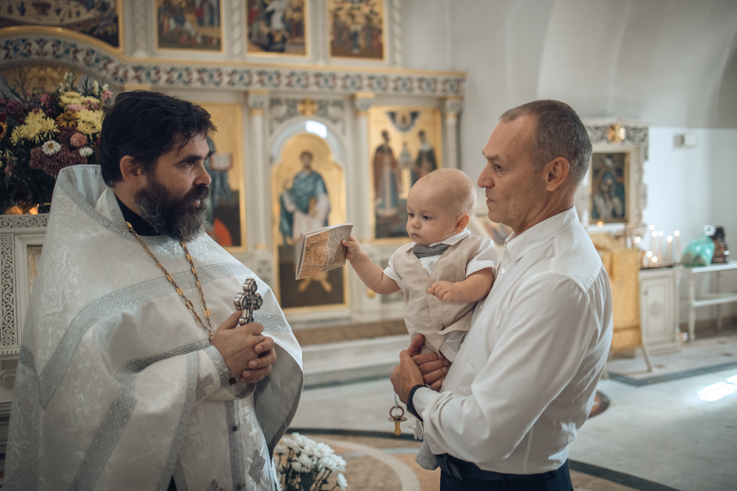 Таинство крещения Роберта. Фотограф на крещение и венчание в Самаре и Тольятти Елена Арди