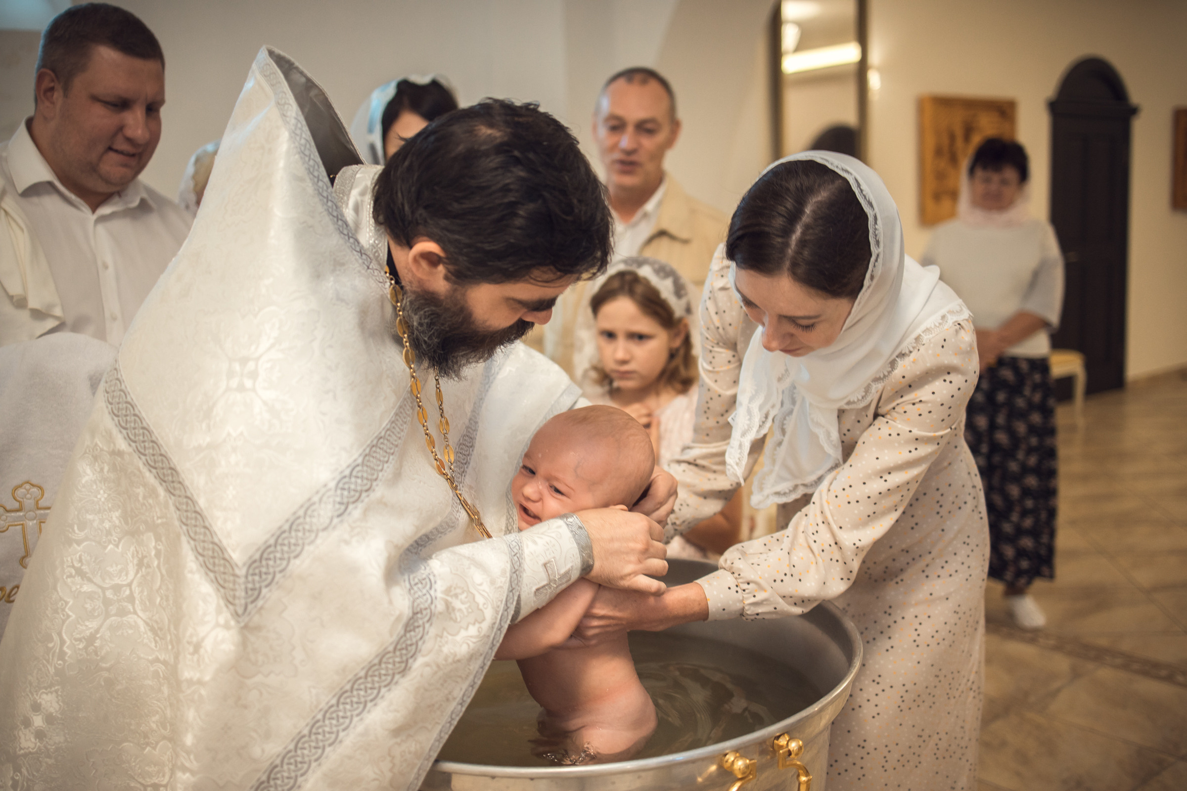Таинство крещения Роберта. Фотограф на крещение и венчание в Самаре и Тольятти Елена Арди
