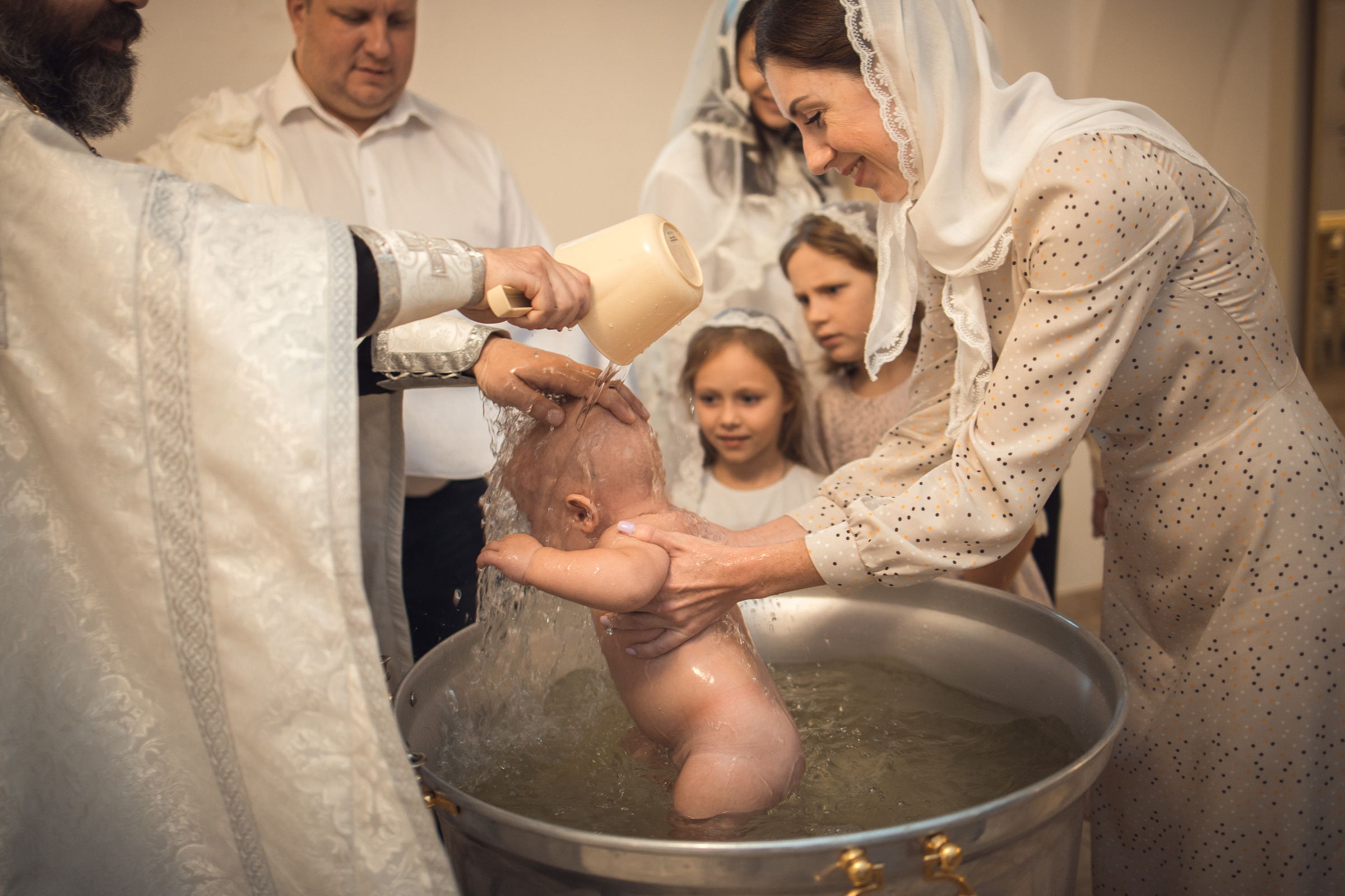 Таинство крещения Роберта. Фотограф на крещение и венчание в Самаре и Тольятти Елена Арди