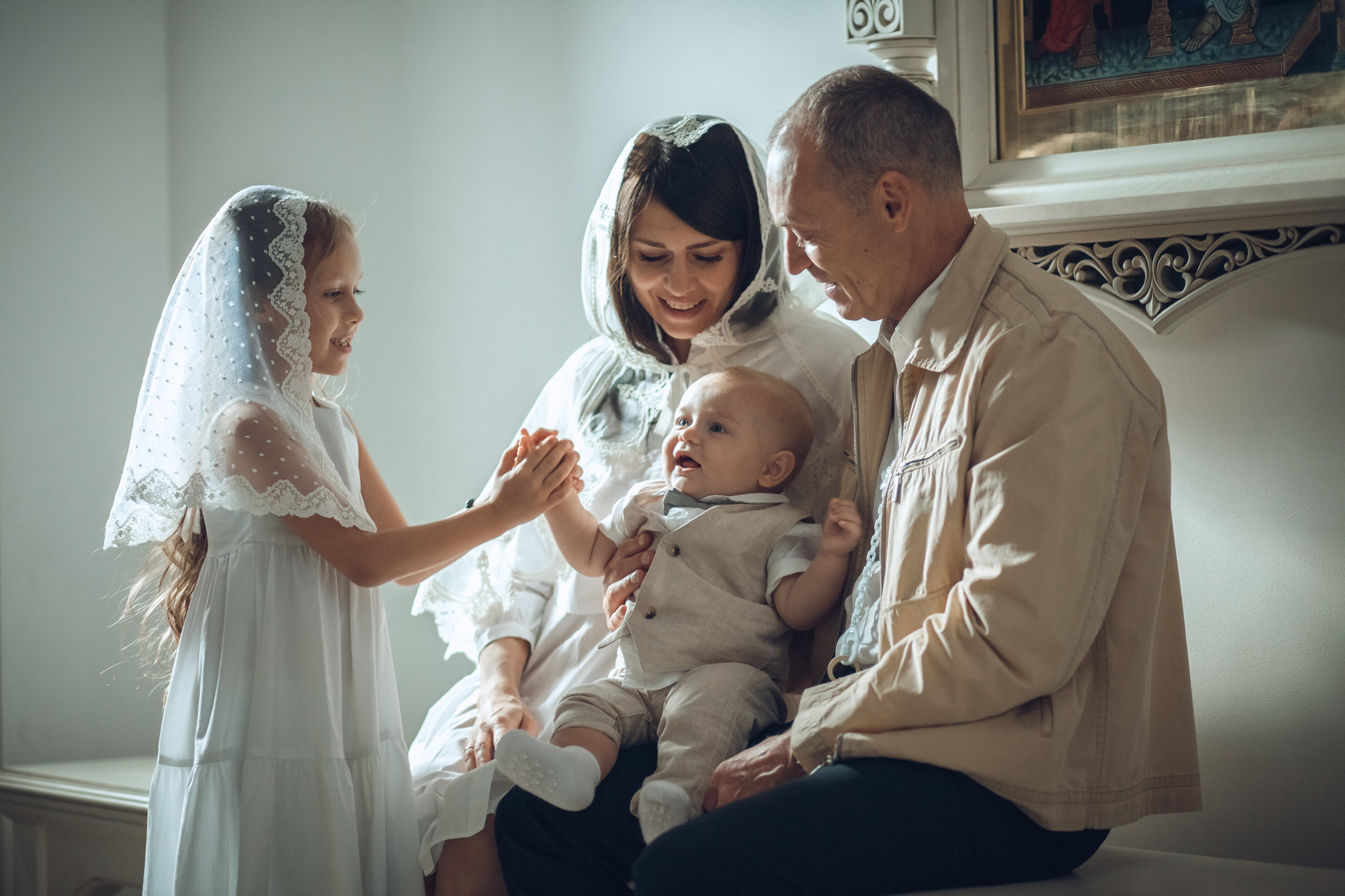 Таинство крещения Роберта. Фотограф на крещение и венчание в Самаре и Тольятти Елена Арди