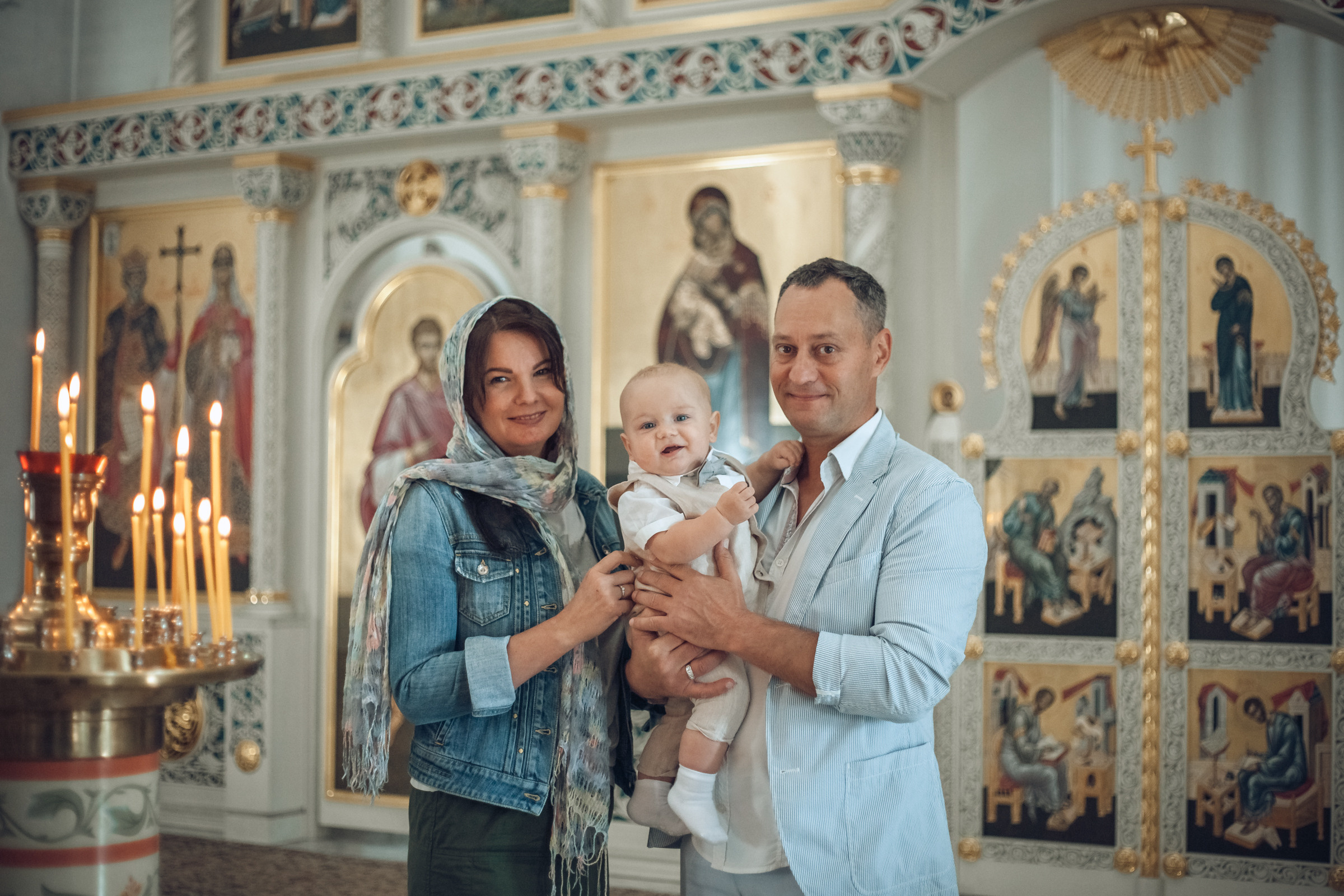 Таинство крещения Роберта. Фотограф на крещение и венчание в Самаре и Тольятти Елена Арди