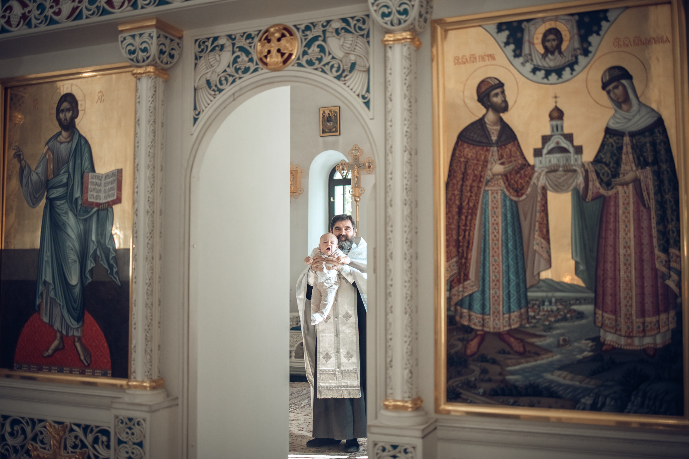 Таинство крещения Роберта. Фотограф на крещение и венчание в Самаре и Тольятти Елена Арди