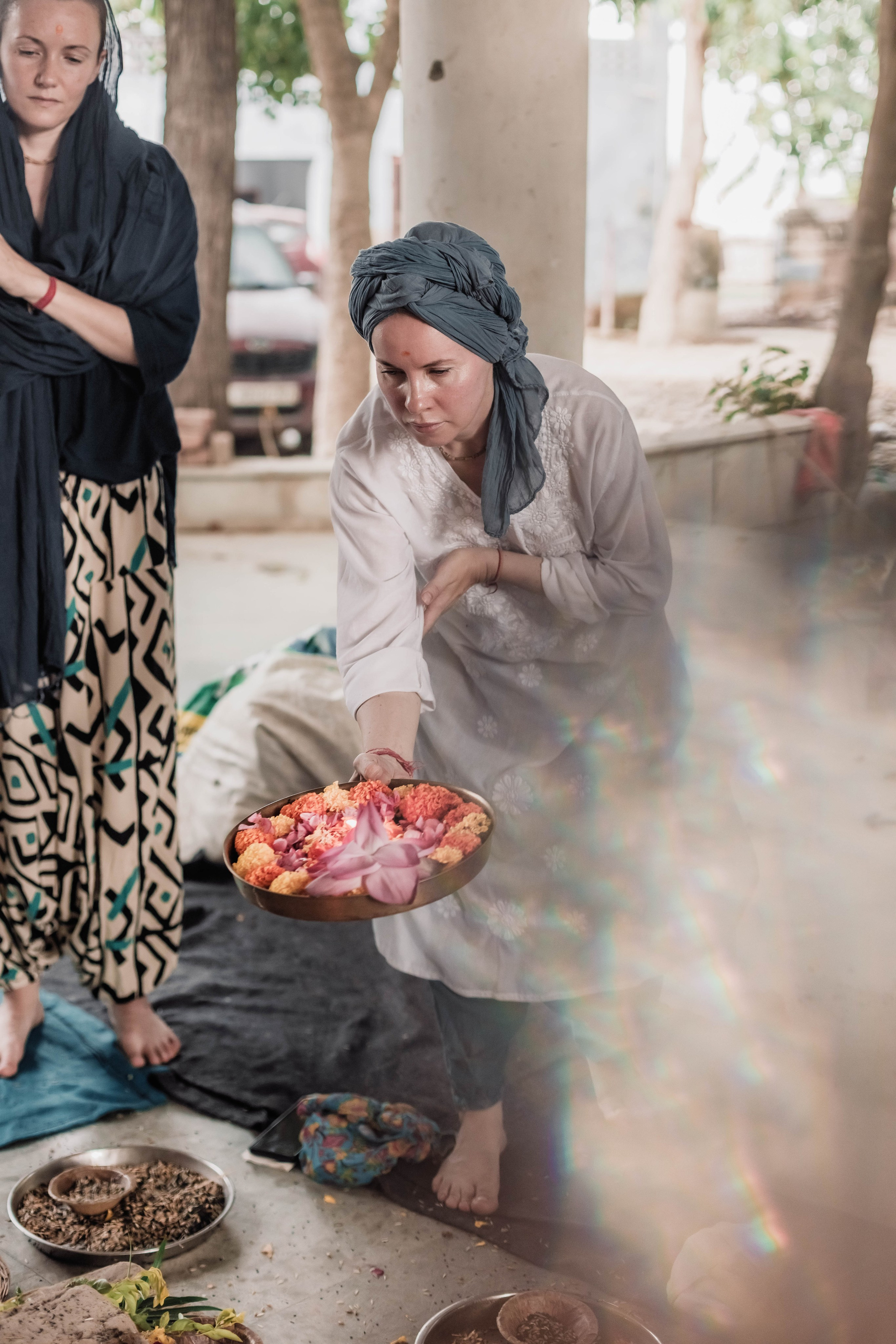 Pitri Paksha yagyas & poojas Devraha Baba ji ashram. Mariam Bagdasaryan