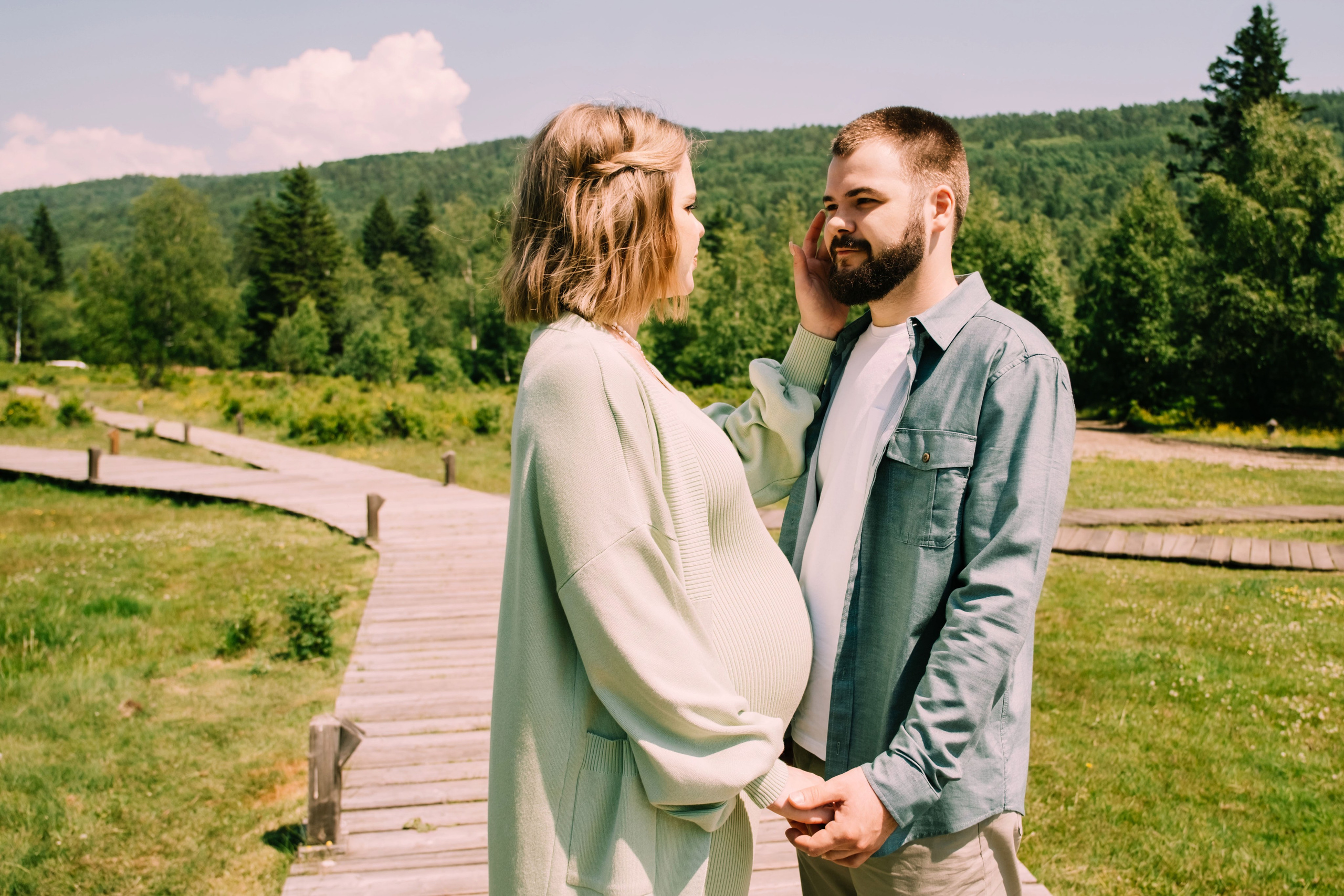 Пара в ожидании, Байкал и долина мечтателей. Фотограф в Иркутске Анна Мирошникова