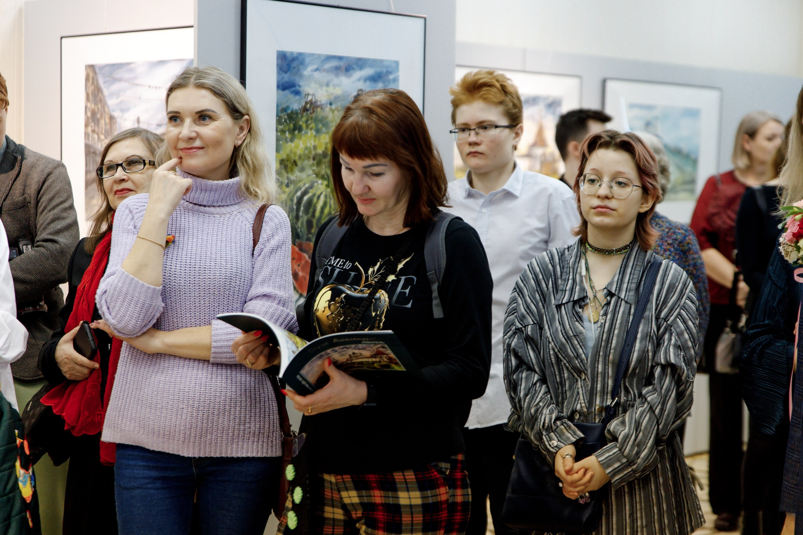 Первая персональная выставка. Главная