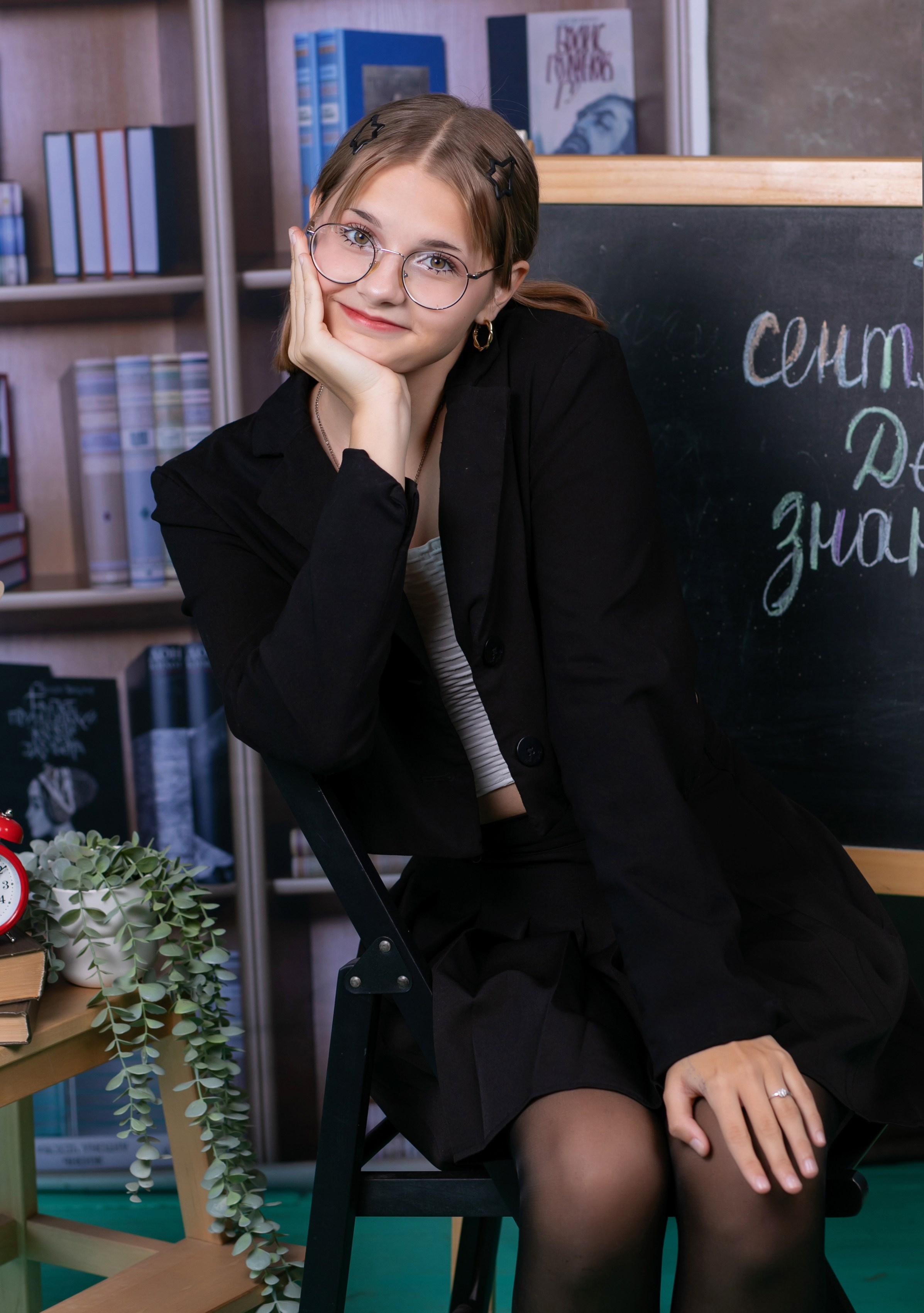 Съемка в школе. Выпускные фотокниги