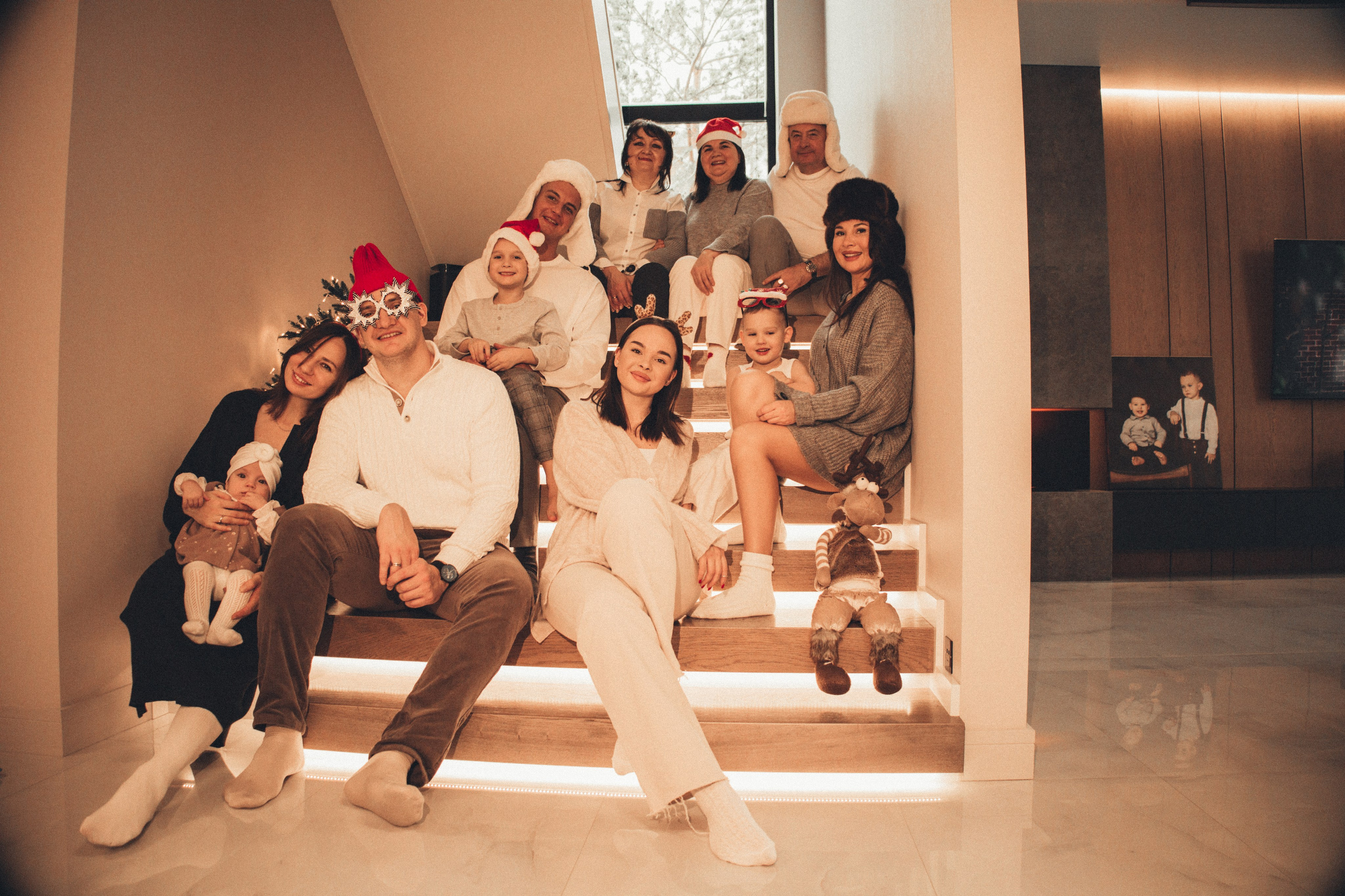 Рождественский ужин. Семейный lifestyle фотограф в Казани Ксения Верясова