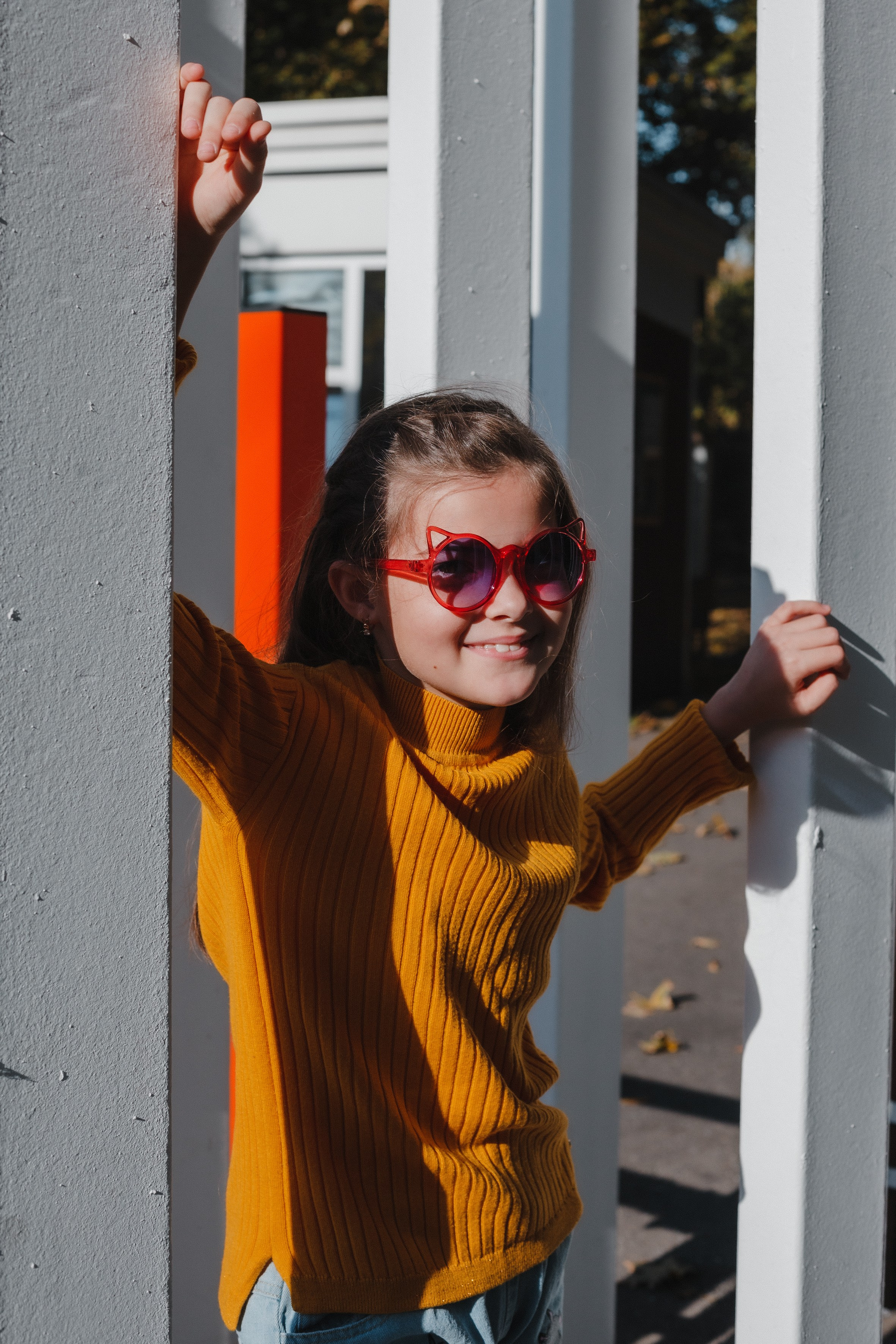 Осенний детский портрет (прогулка). Портретный и репортажный фотограф в Москве, Ольга Ларема