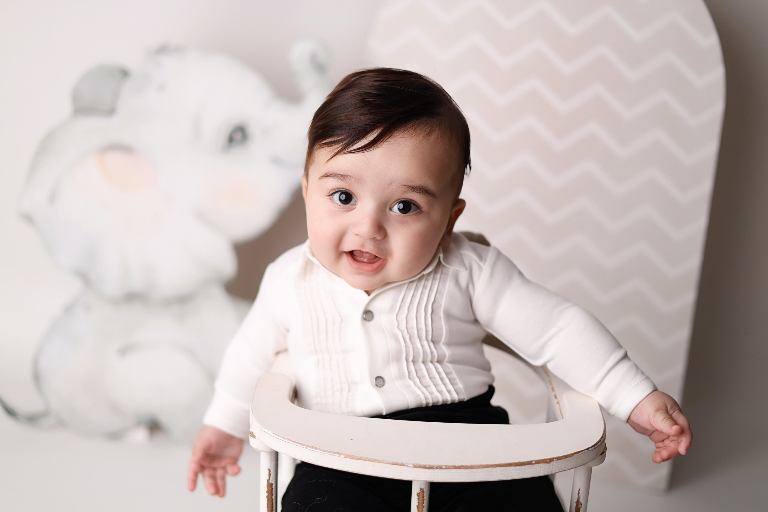 Азнавуру 6 месяцев. Фотограф новорожденных Москва. Ньюборн фотограф Москва