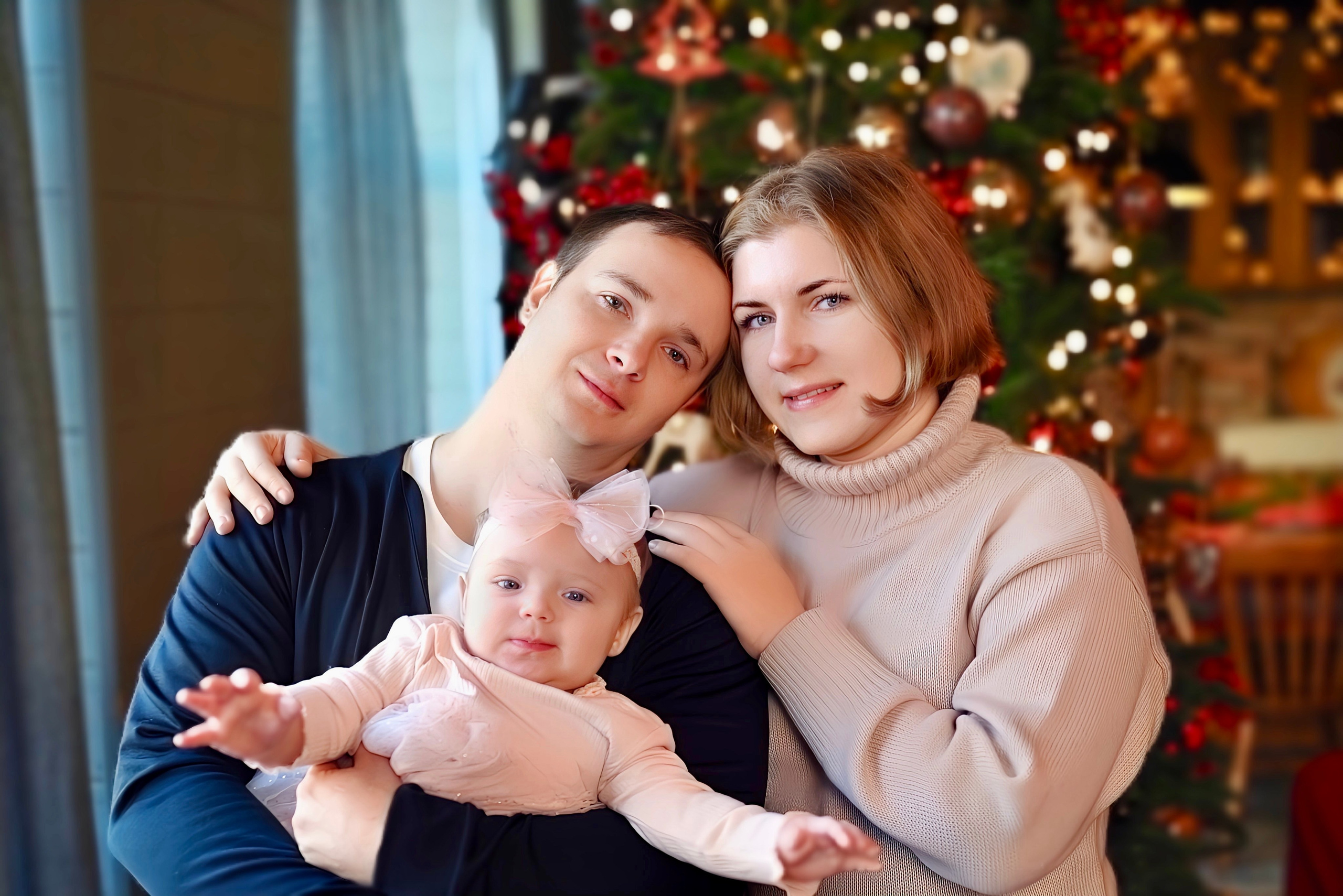 Максим с семьей. Семейный и детский фотограф Москва