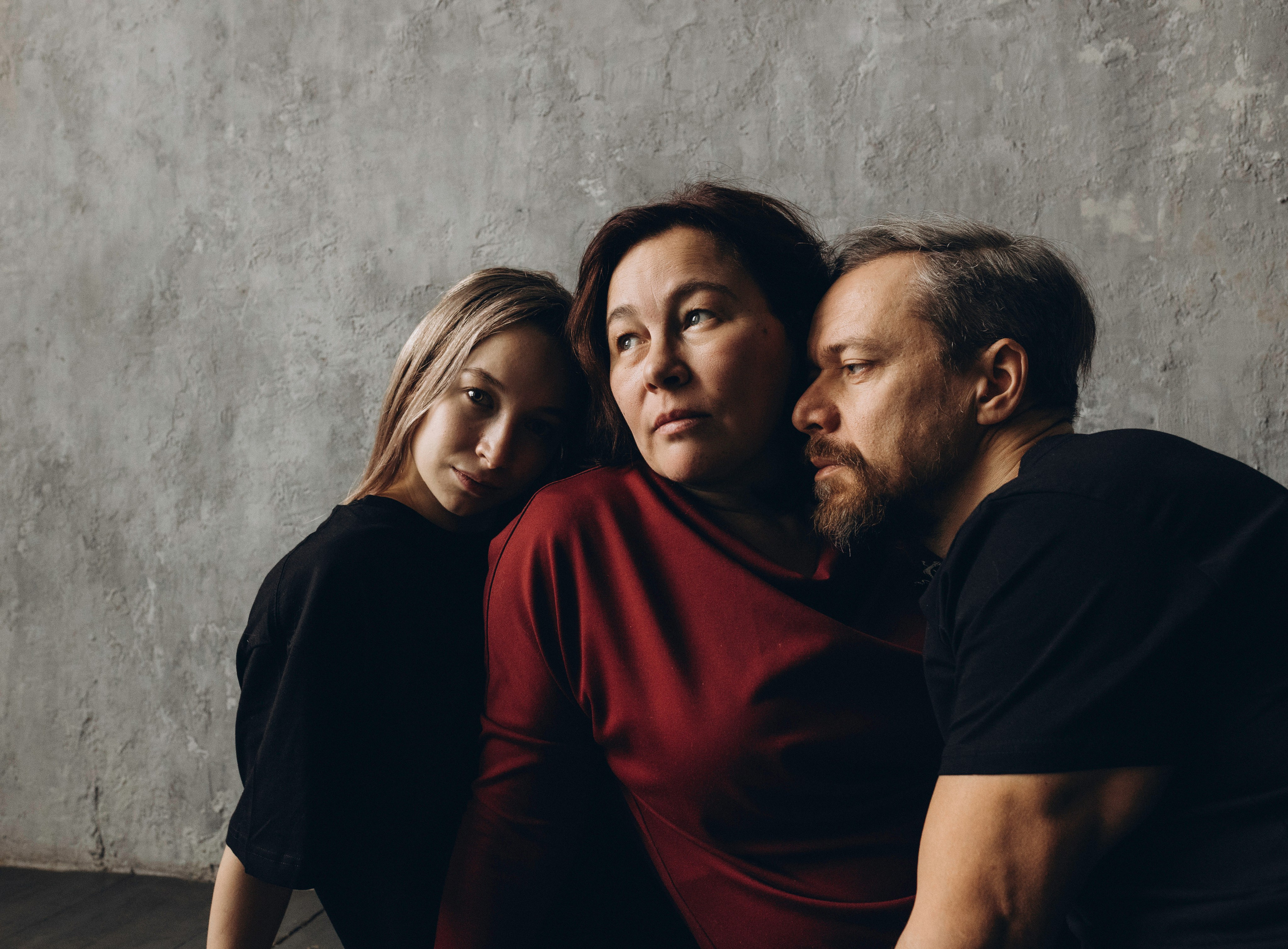 Дмитрий, Даша и  Анна,  фотостудия Москва зал Remy