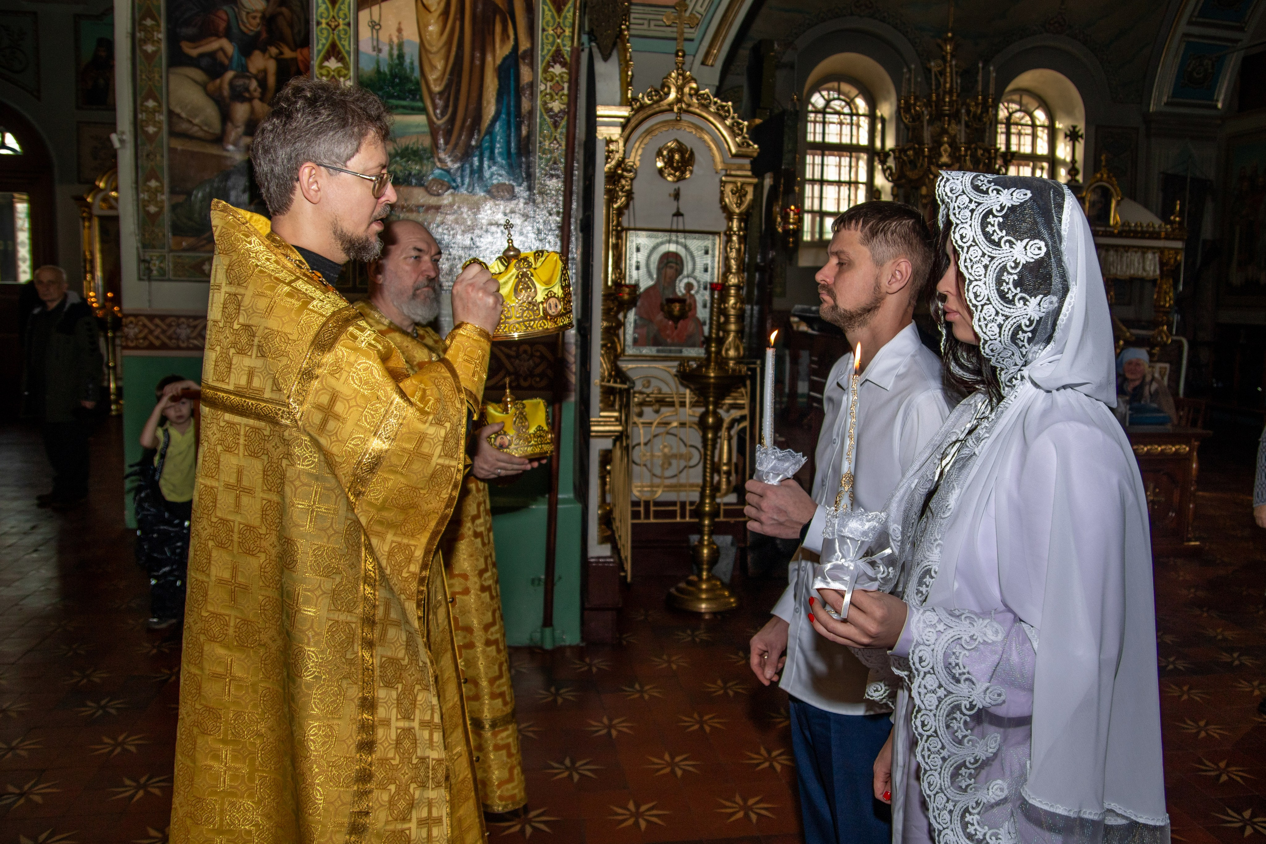 Венчание. Церковь Петра и Павла. Фотограф в Самаре Алексей Головачёв