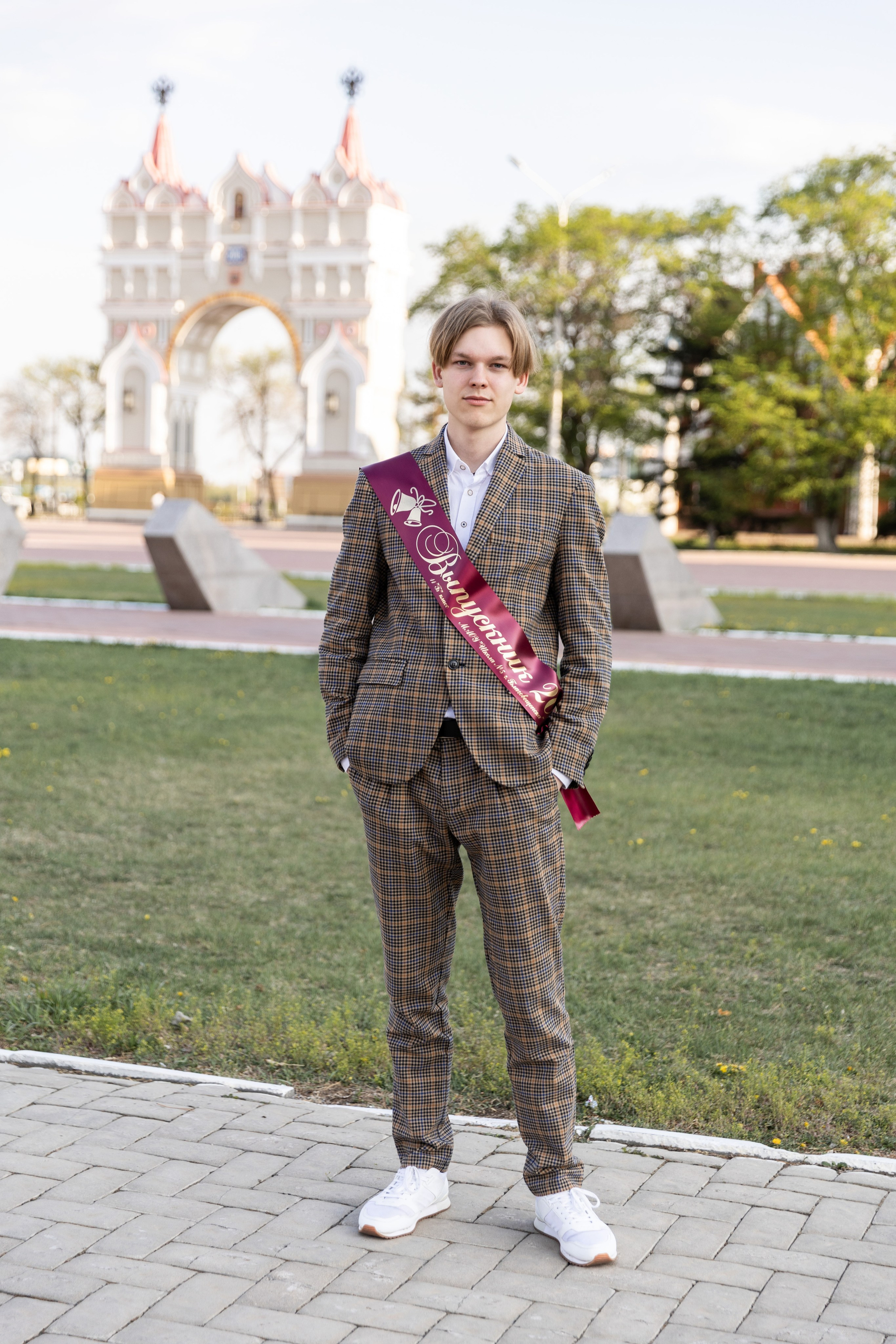 Выездная съёмка «Последний звонок». Семейный, детский, школьный фотограф в Благовещенске Яна Белоусова