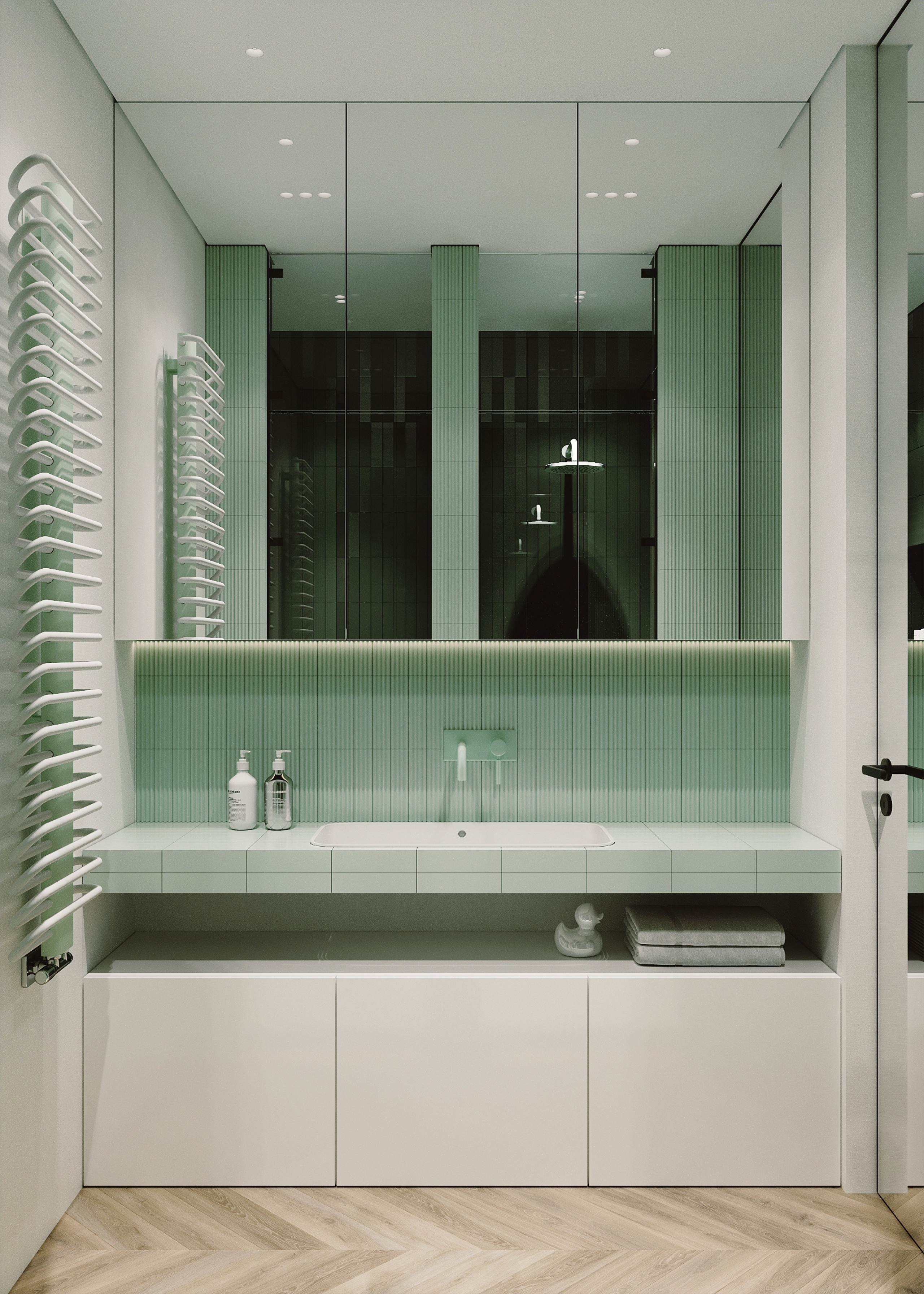 Санузел v.o.70 м². 3d визуализатор Валерия Романова