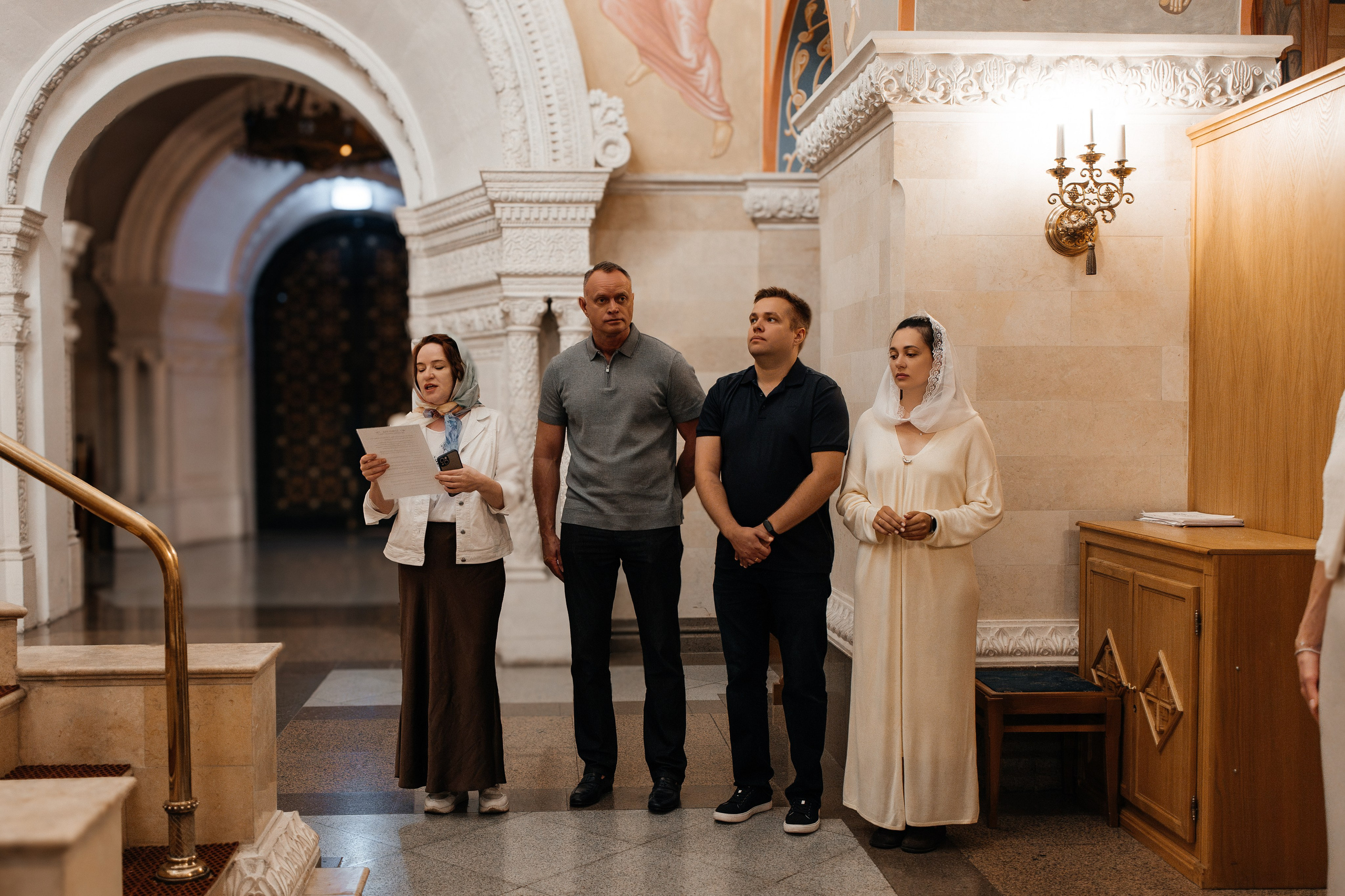 Крещение Анны. Семейный фотограф в Москве Алина Киблина