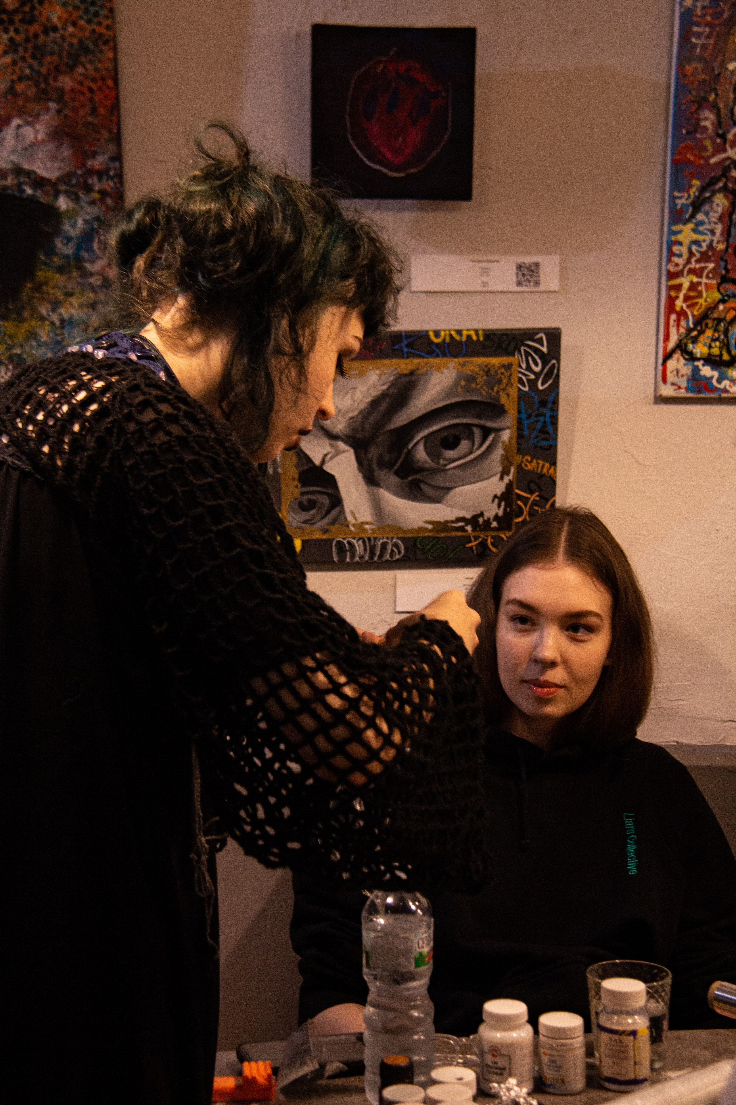 Кофейня Катартика, открытие выставки «Мистика» 3.10.2024. Janie valde | visual artist