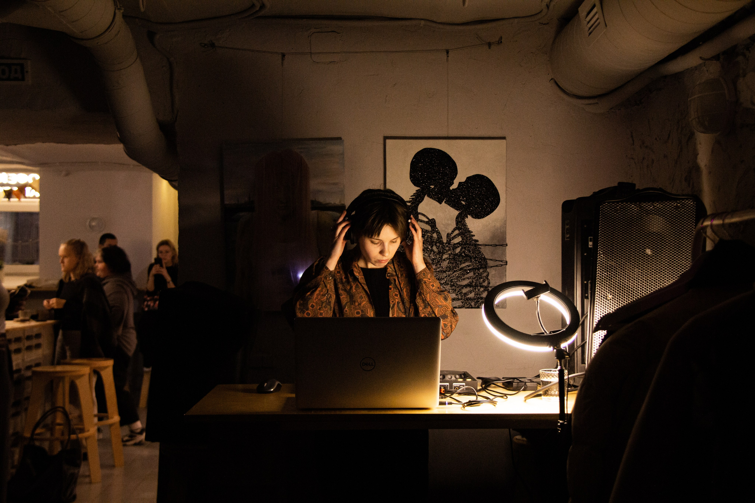 Кофейня Катартика, открытие выставки «Мистика» 3.10.2024. Janie valde | visual artist