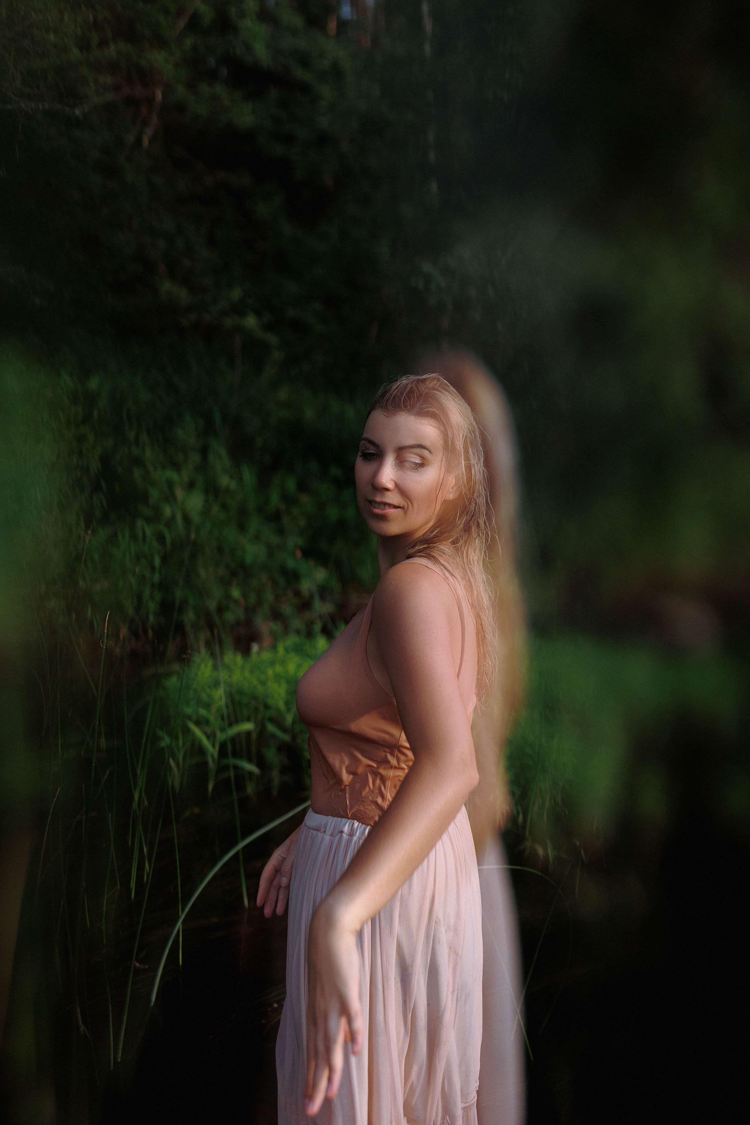 Магия воды. Настя Оленченко, портретный/семейный фотограф на цифру и плёнку Москва