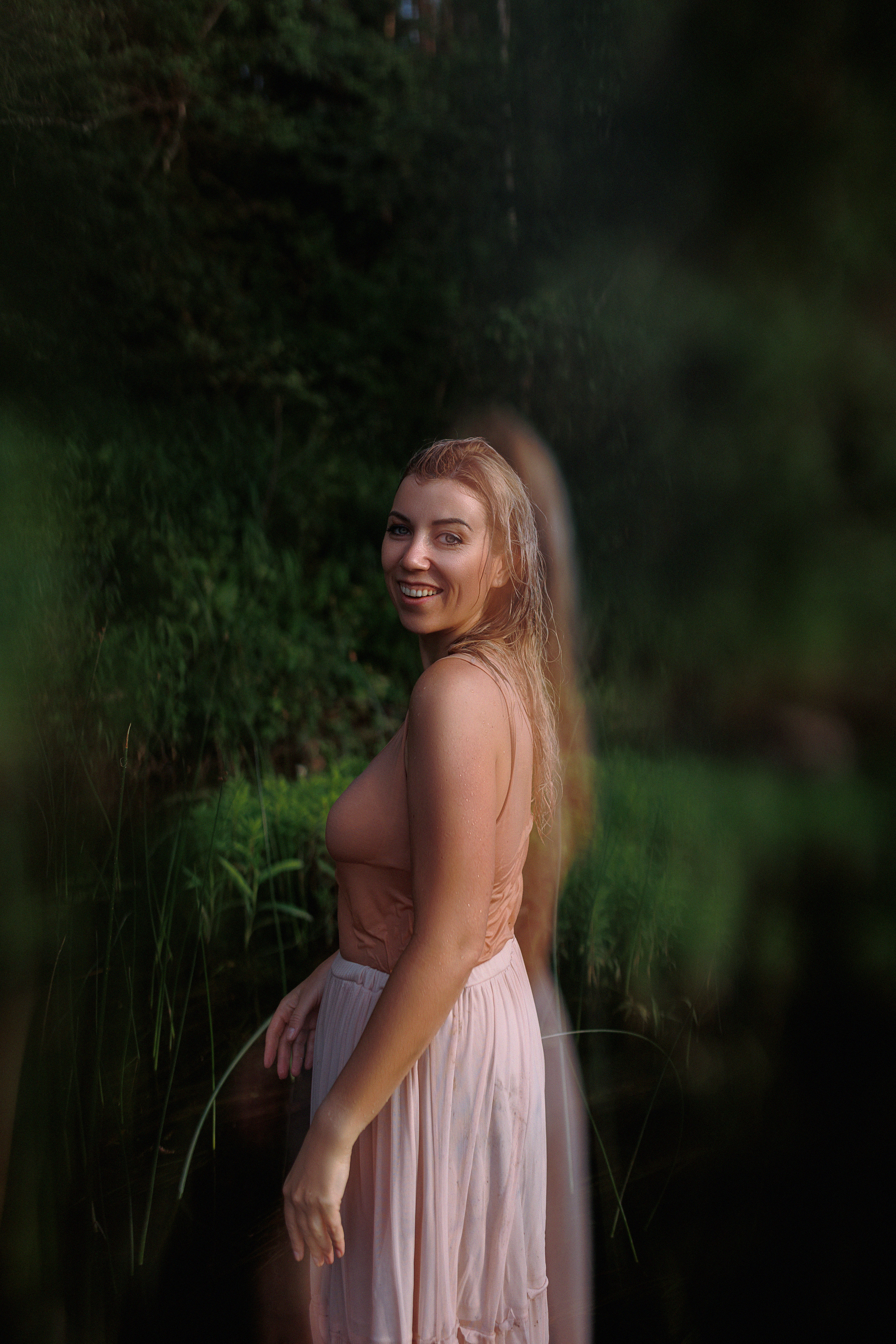 Магия воды. Настя Оленченко, портретный/семейный фотограф на цифру и плёнку Москва