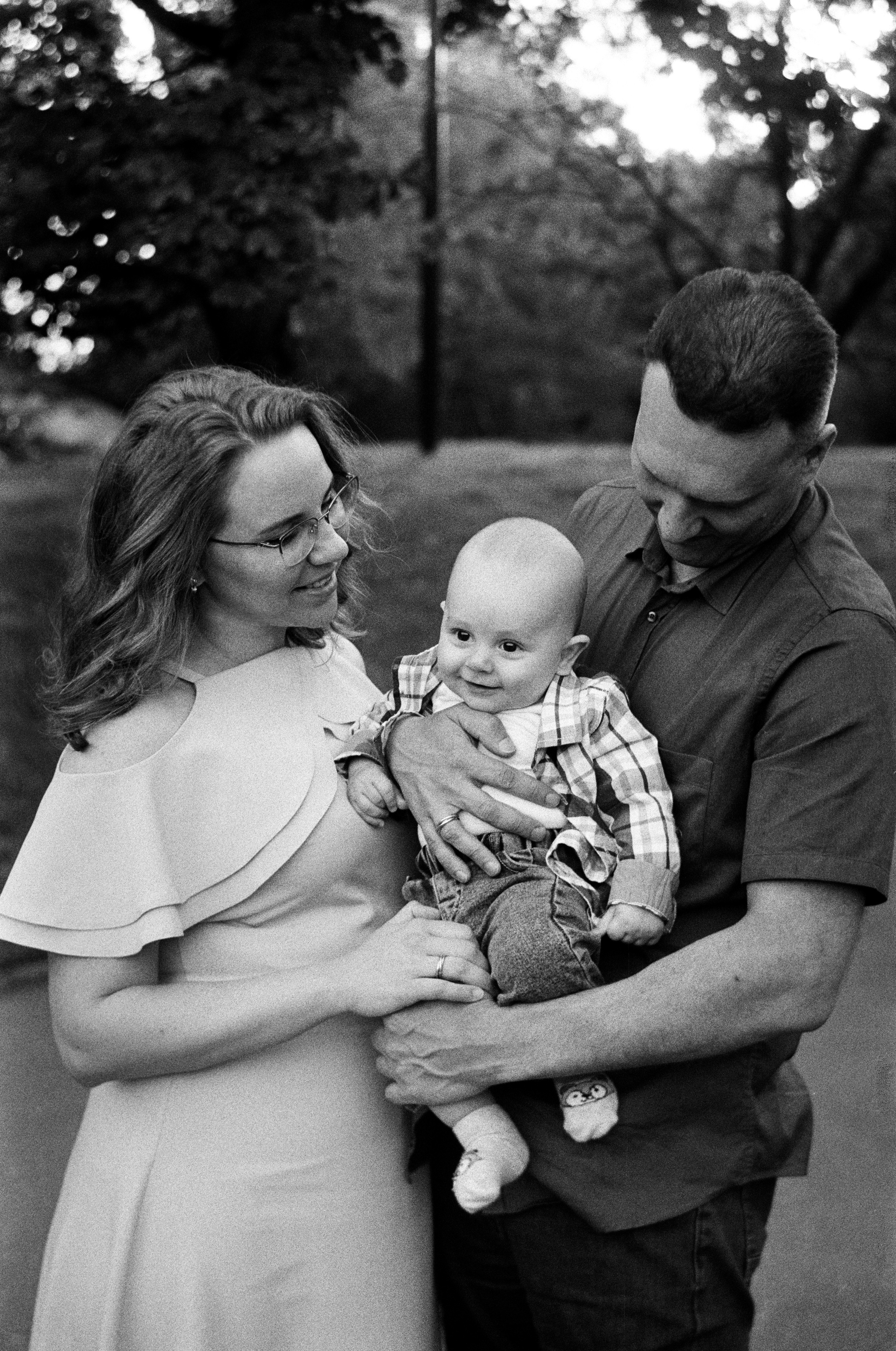 Замечательная семья с малышом Роланом. Настя Оленченко, портретный/семейный фотограф на цифру и плёнку Москва