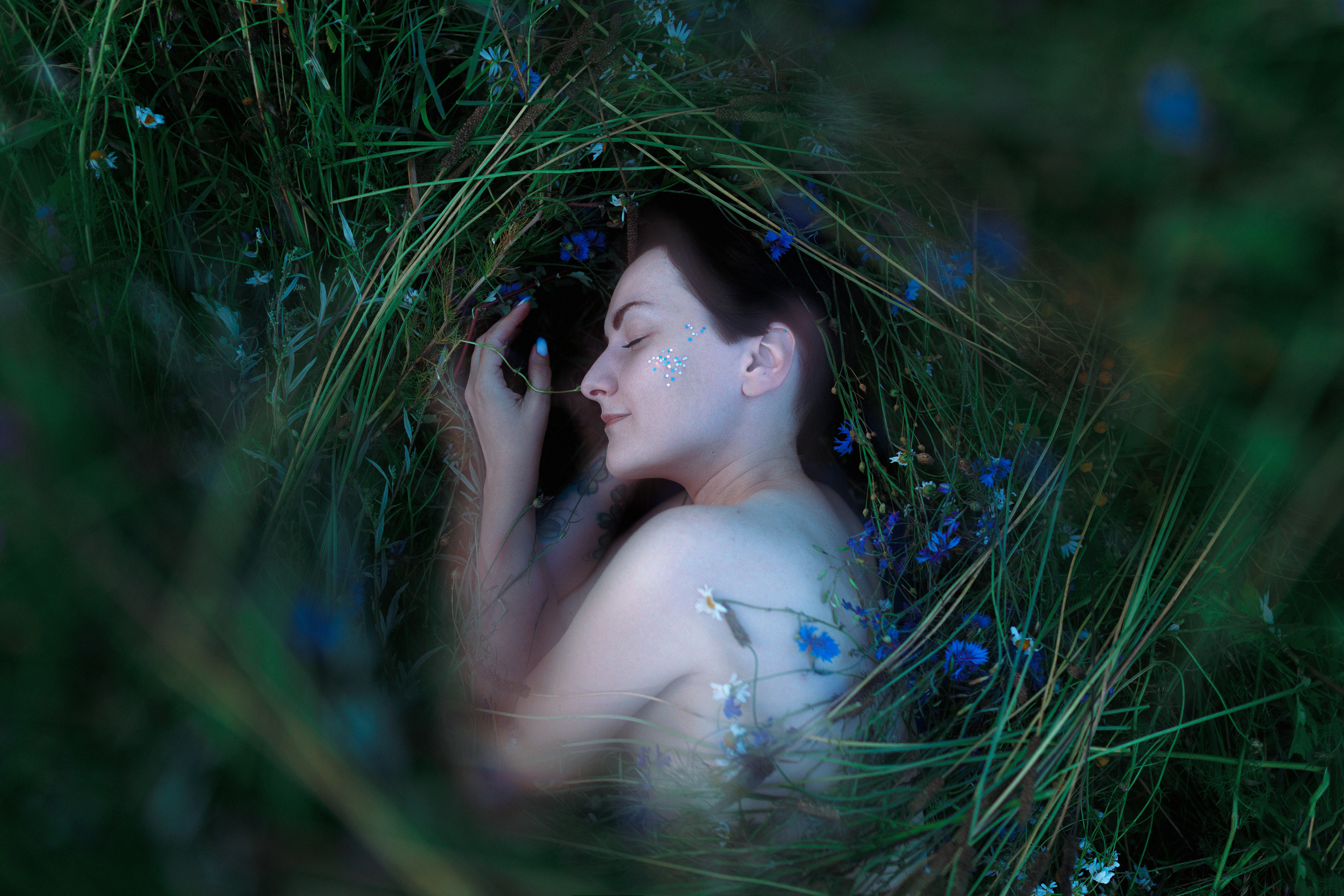 Загородное волшебство. Настя Оленченко, портретный/семейный фотограф на цифру и плёнку Москва