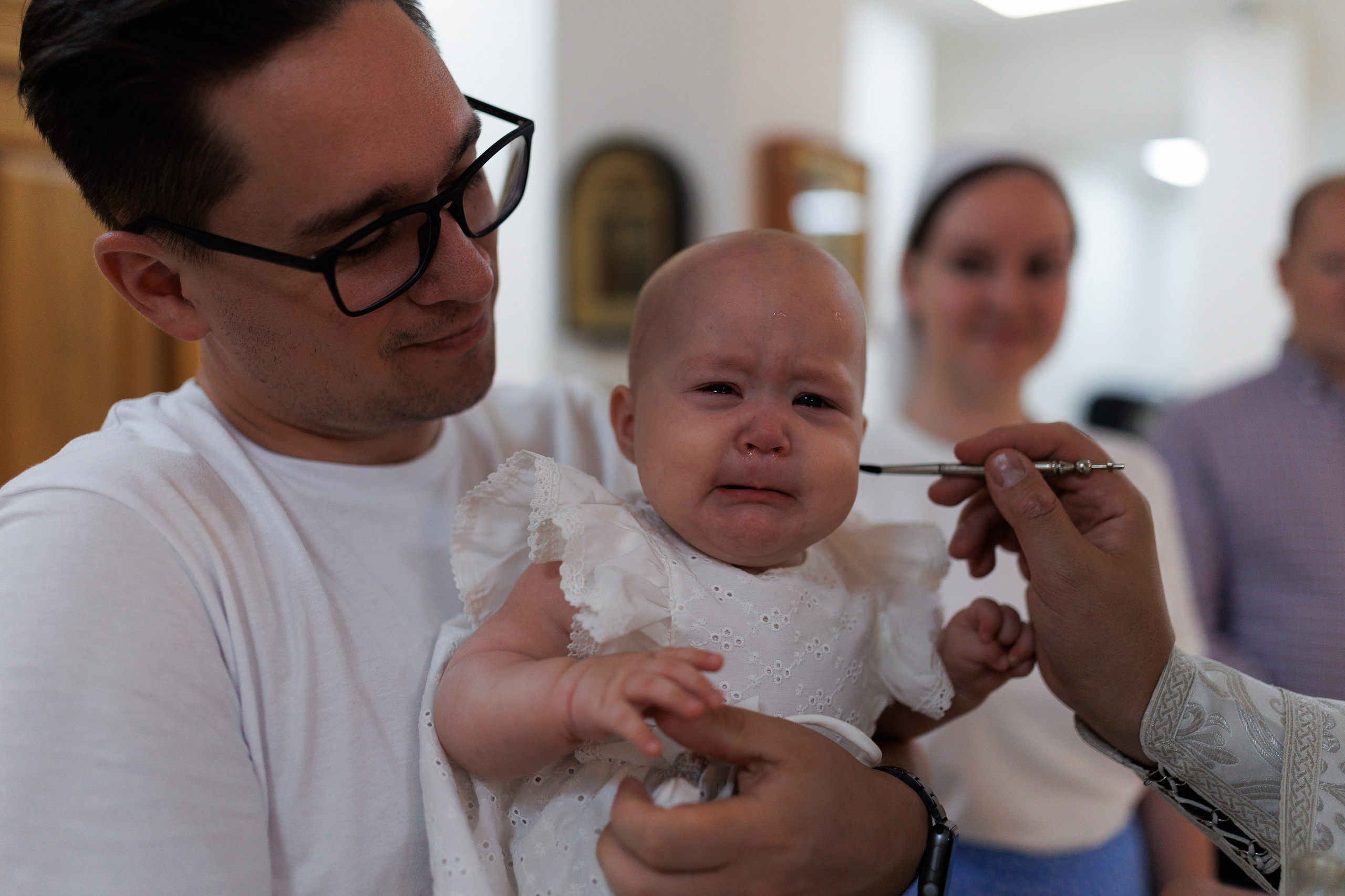 Крещение Киры. Настя Оленченко, портретный/семейный фотограф на цифру и плёнку Москва