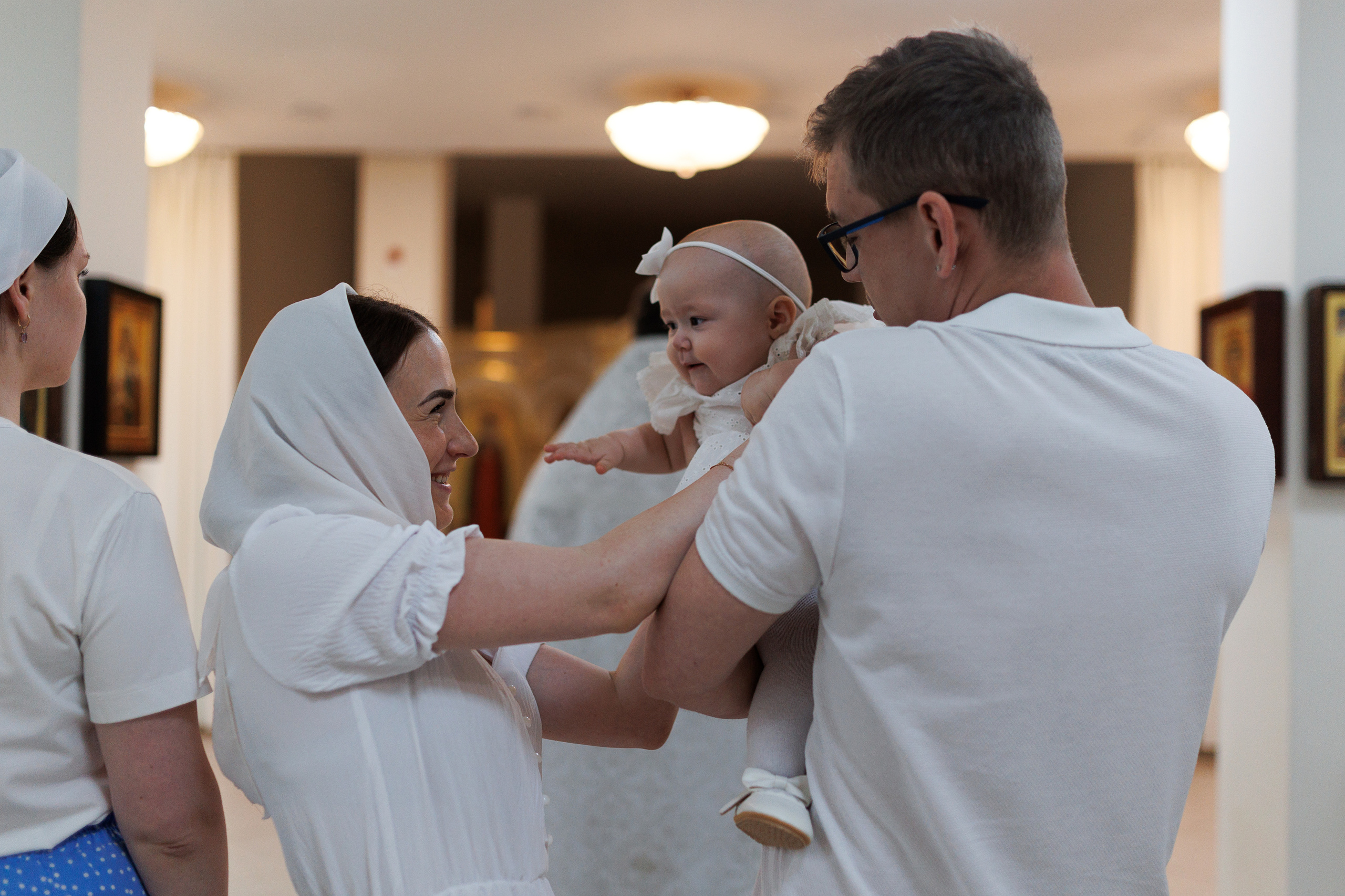 Крещение Киры. Настя Оленченко, портретный/семейный фотограф на цифру и плёнку Москва