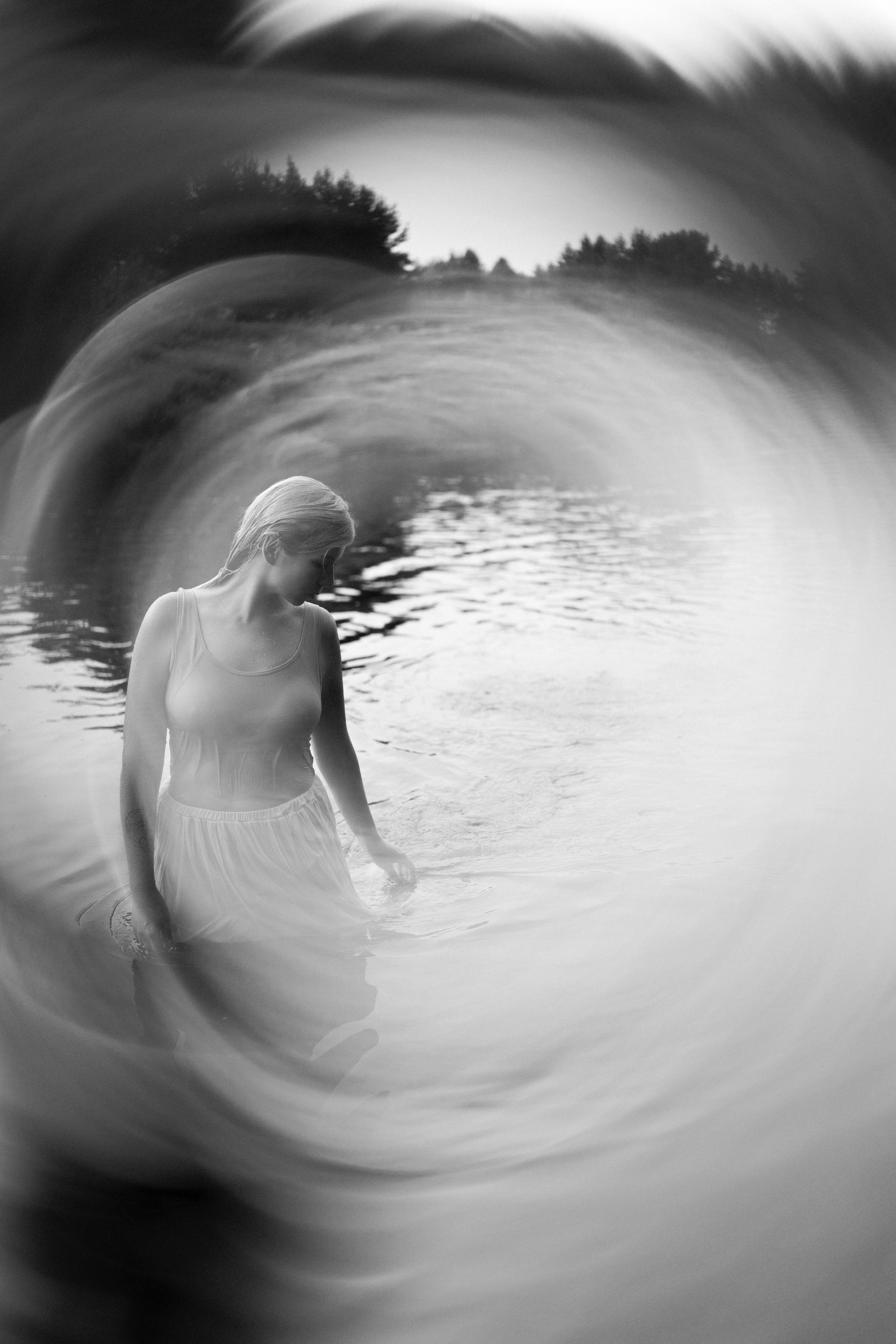 Магия воды. Настя Оленченко, портретный/семейный фотограф на цифру и плёнку Москва