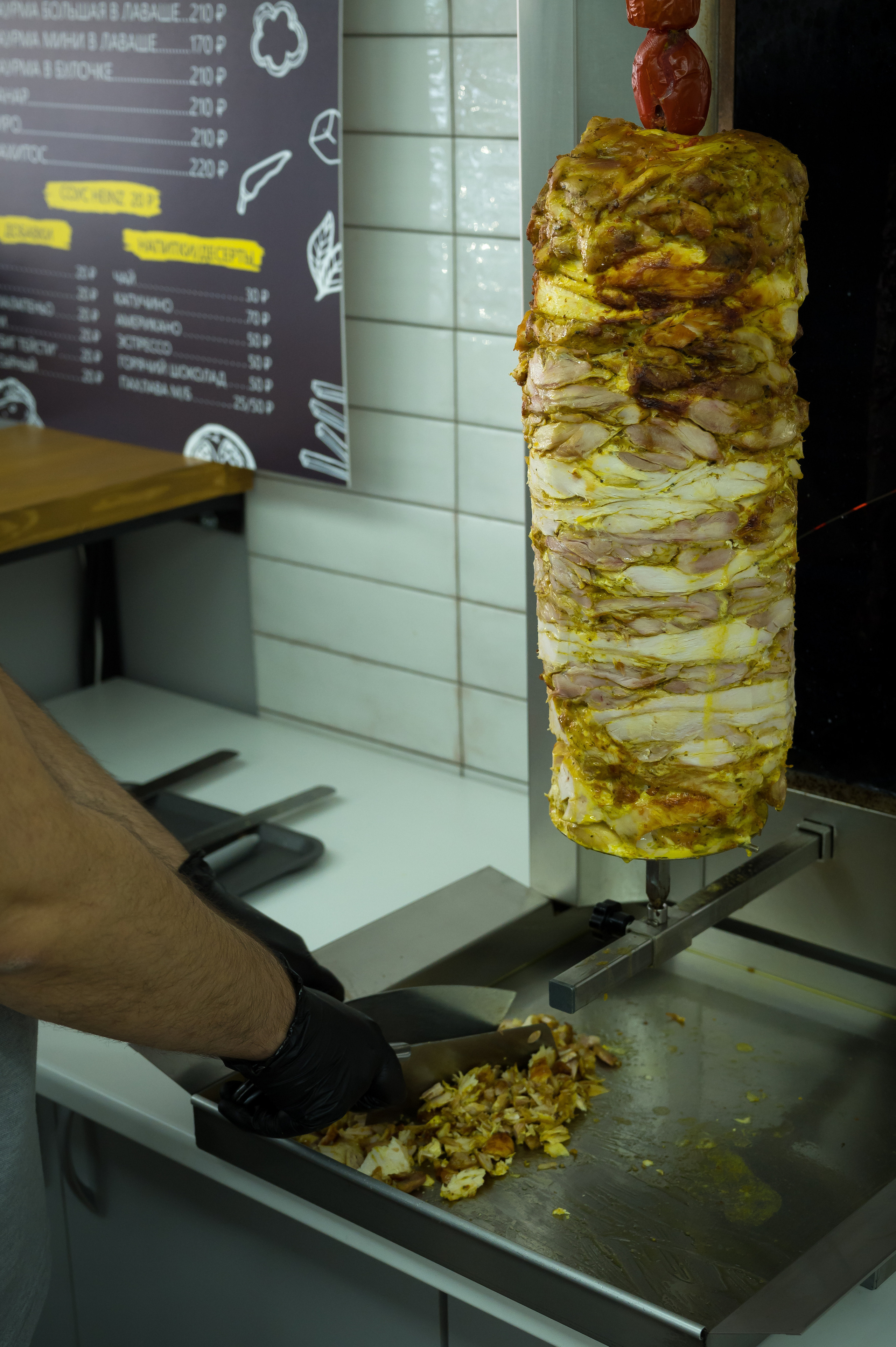 Шаурмичная. Фотограф — Рустам Бикулов. Коммерческая фотография, фуд-фотография