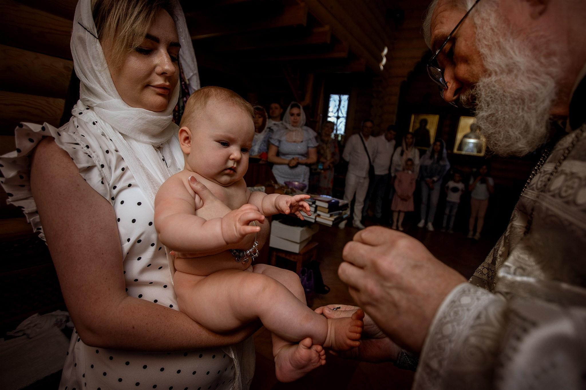 Крещение Василисы. Детский семейный фотограф в Севастополе Крыму