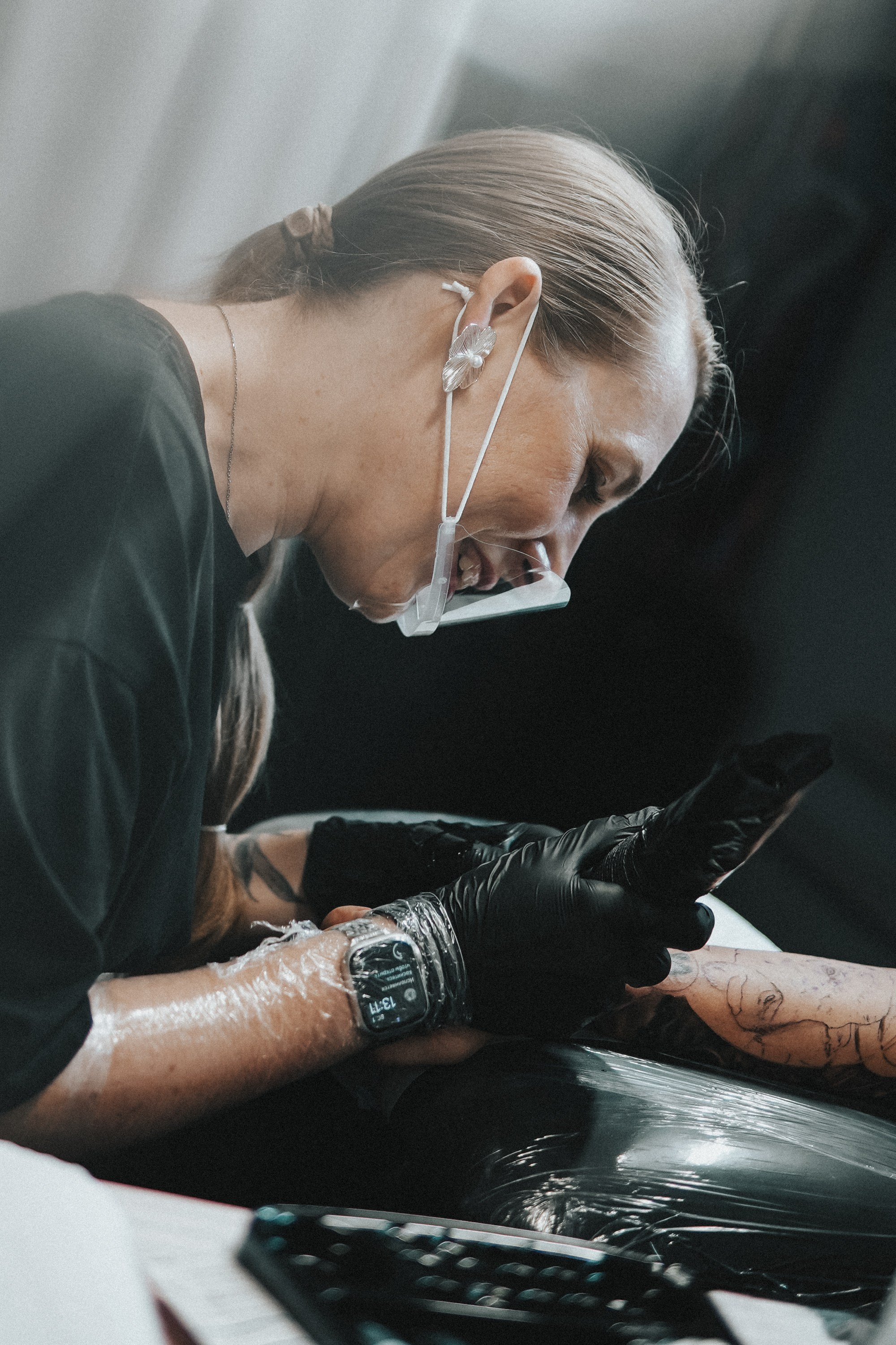 Тату мастер. Катя Кудринская. Фотограф на мероприятие СПб. Семейный фотограф