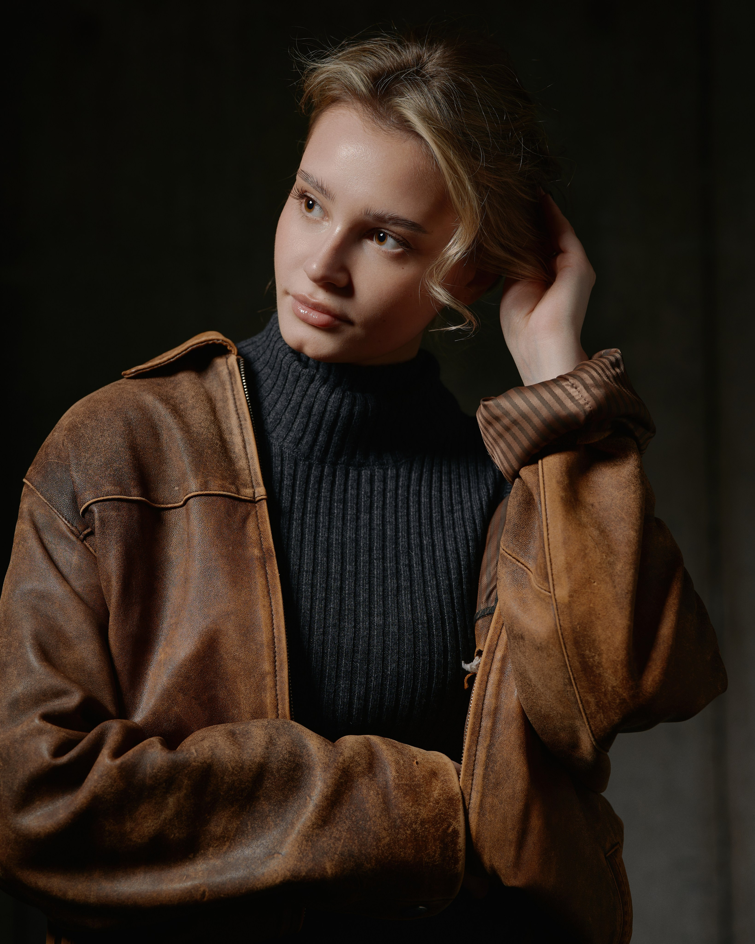 LEATHER.МАША. Фотограф Константин Мусатов