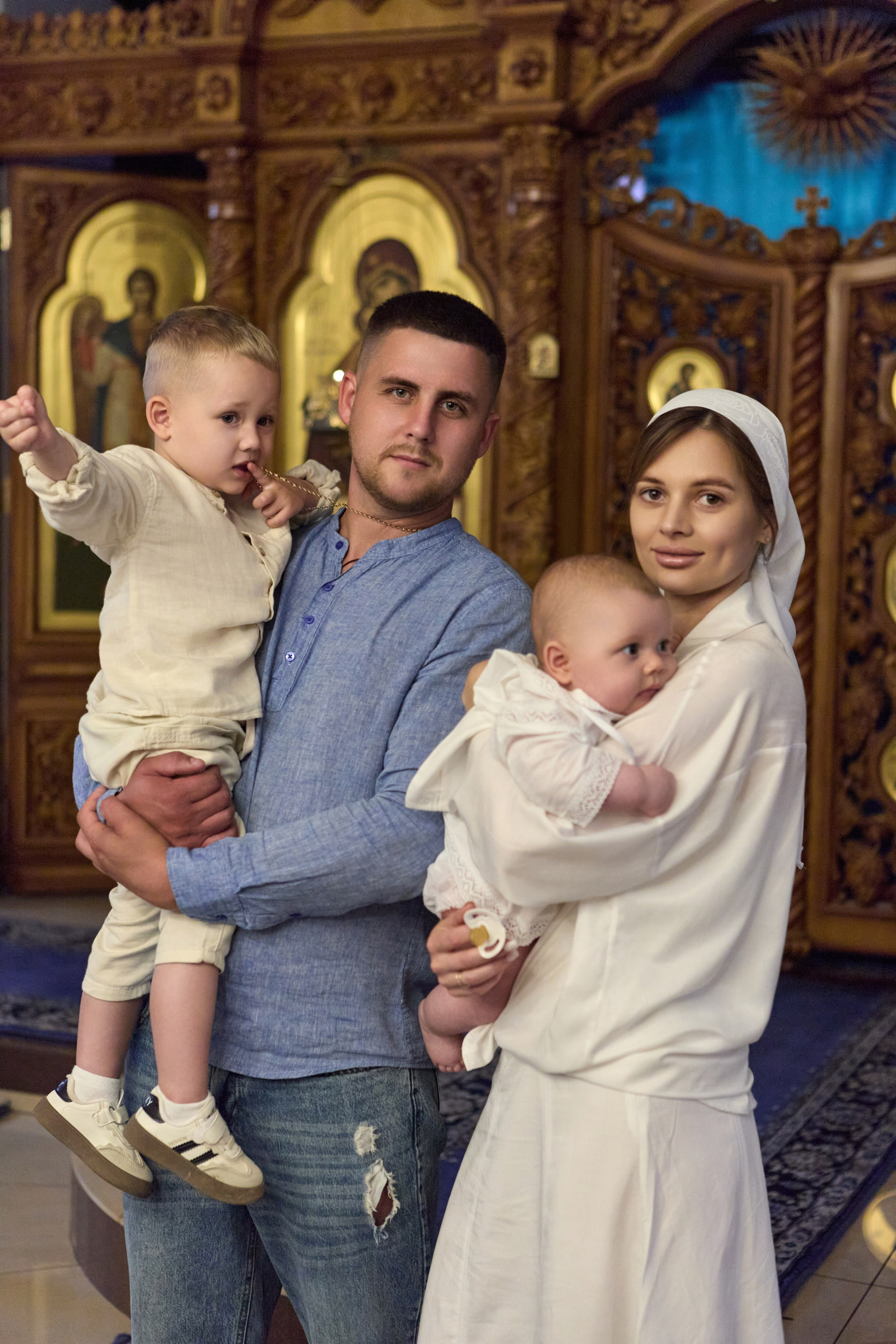 Крещение. Семейный фотограф в Саратове Елена Прохорова