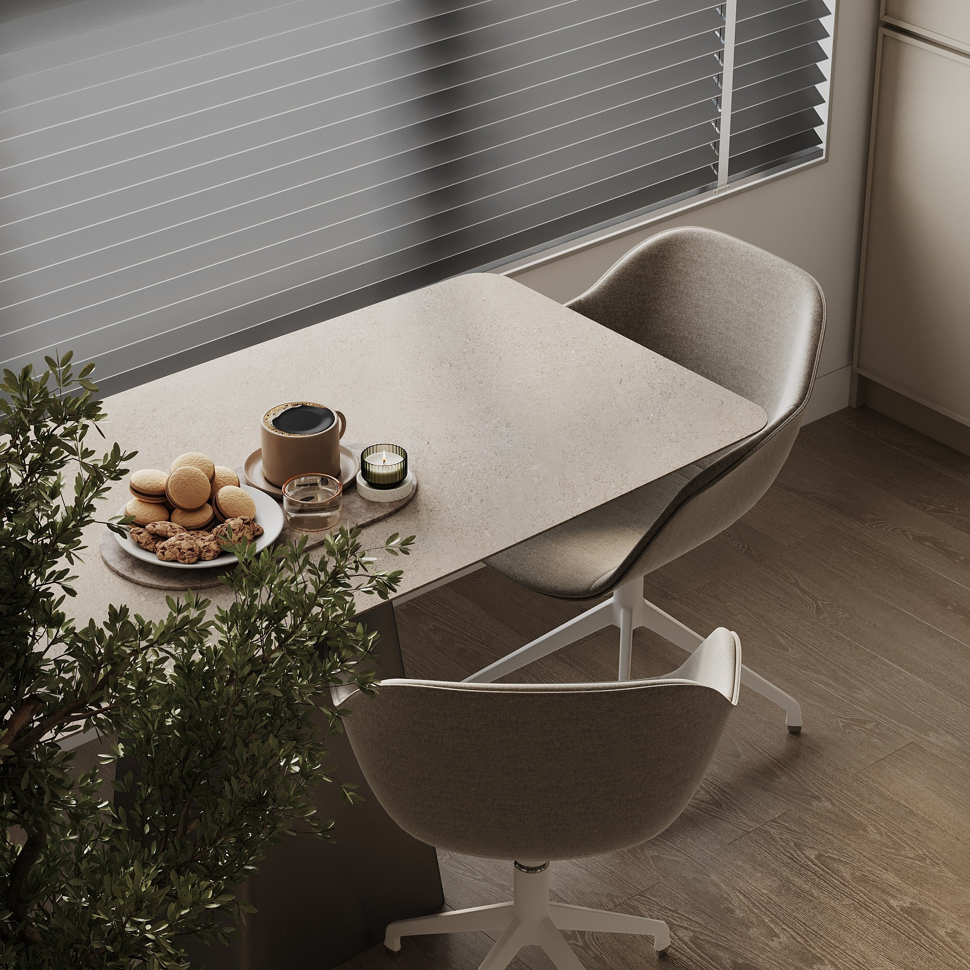 ЖК «Аль-Фараби 27», 73 м². Room Design Studio
