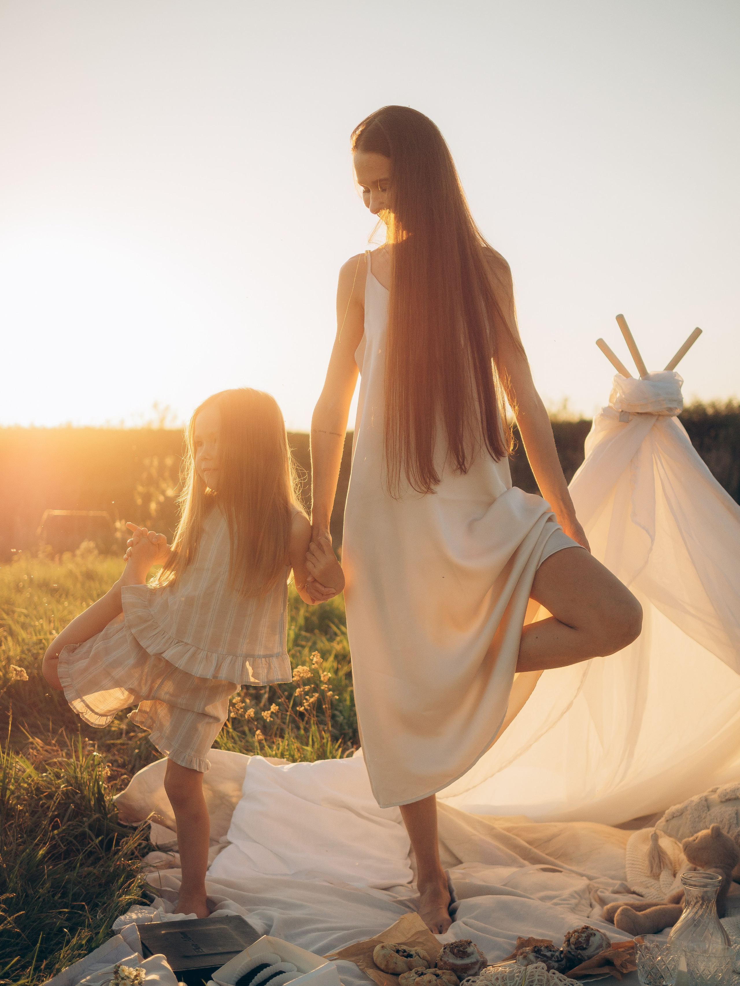 Мама и дочка. Семейный и детский фотограф в Уфе Намощенко Юлия