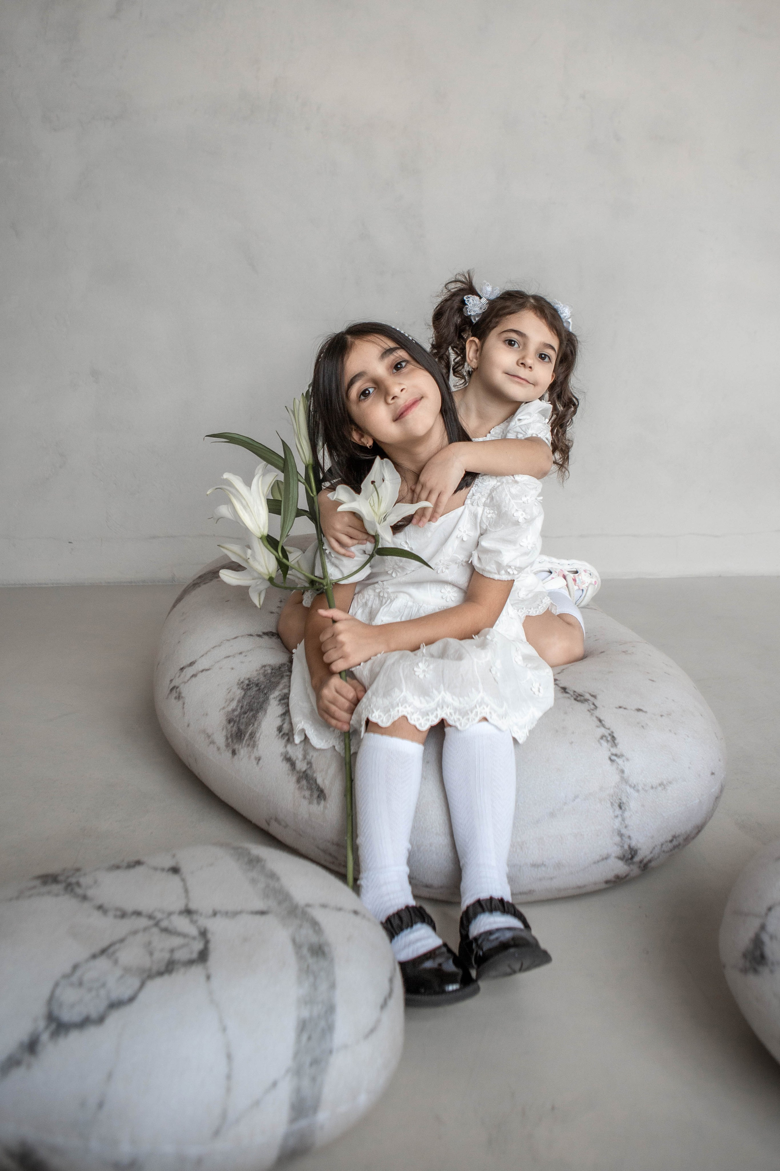 Мама и дочки. Фотограф Екатерина Голицына
