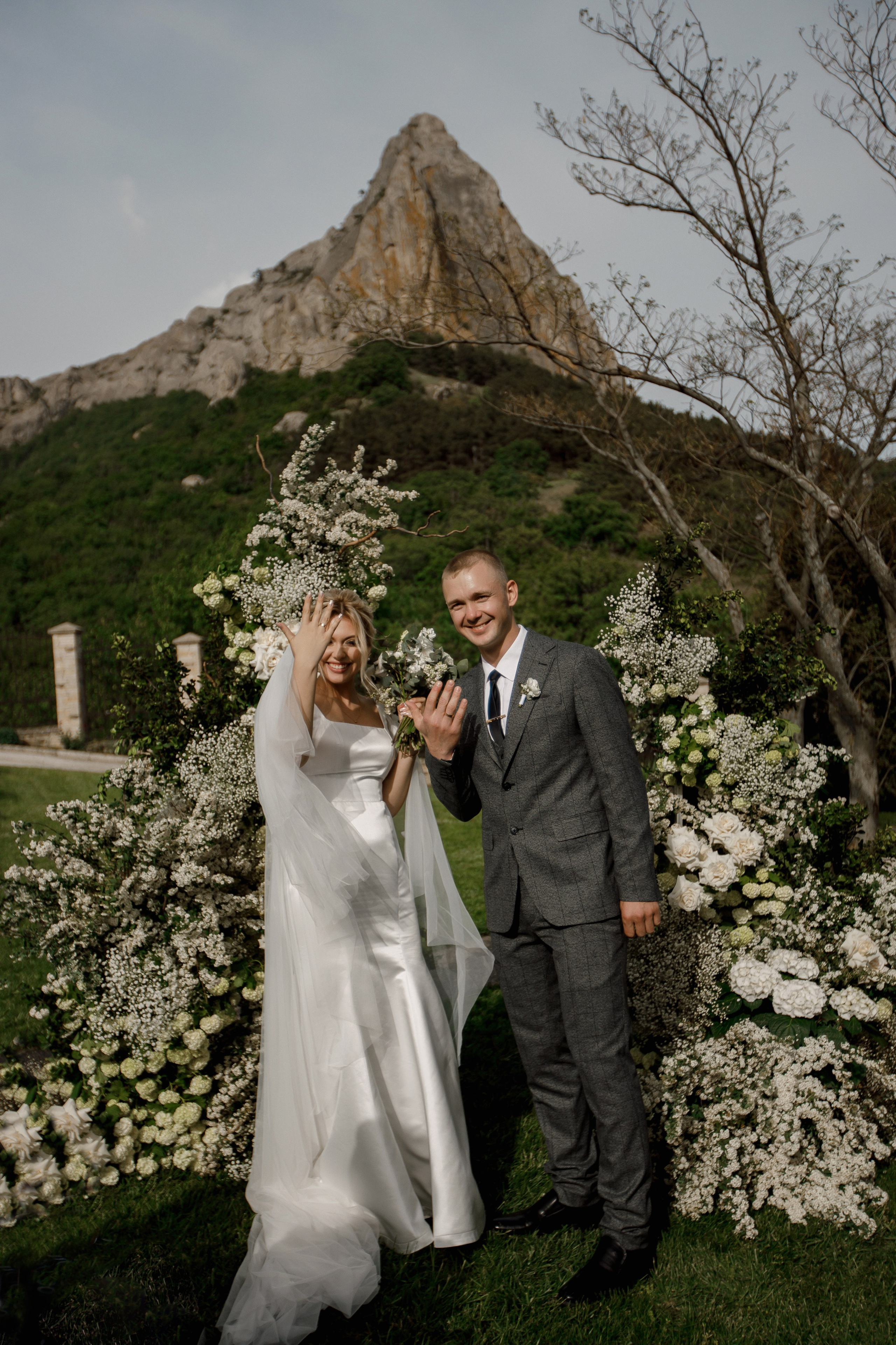 Денис и Алина. Белый замок. Фотограф Анна Лейман. Севастополь