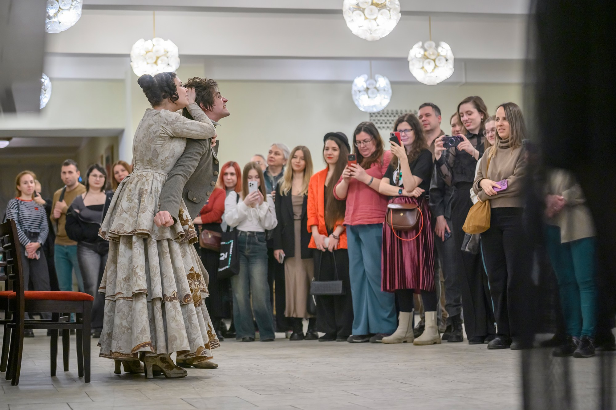 Репортажная съемка мероприятия «Ночь театров» в Московском театре оперетты. 2025. Фотограф Анна Мельникова | Москва