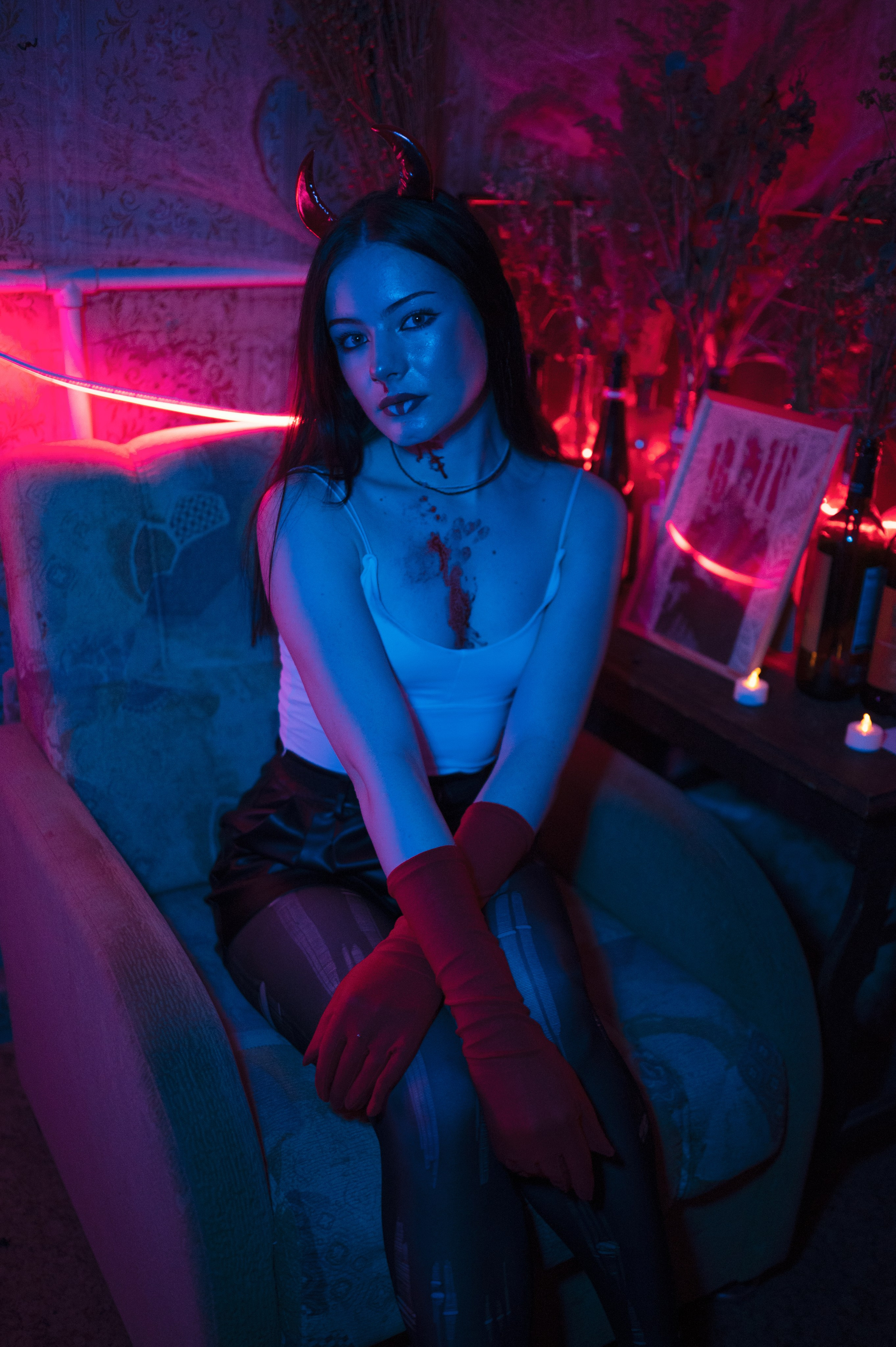 Хеллоуин у Мищенко. Портретный и репортажный фотограф в Санкт-Петербурге