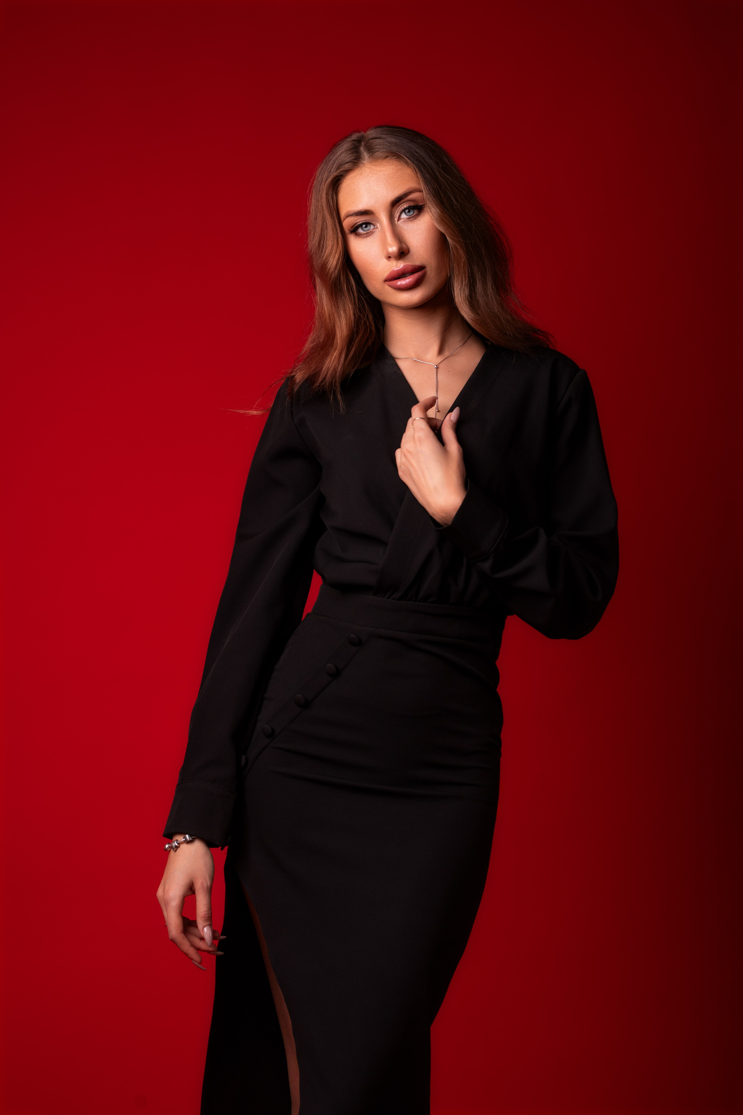 Студийная съемка с Яной на циклораме для «себя»