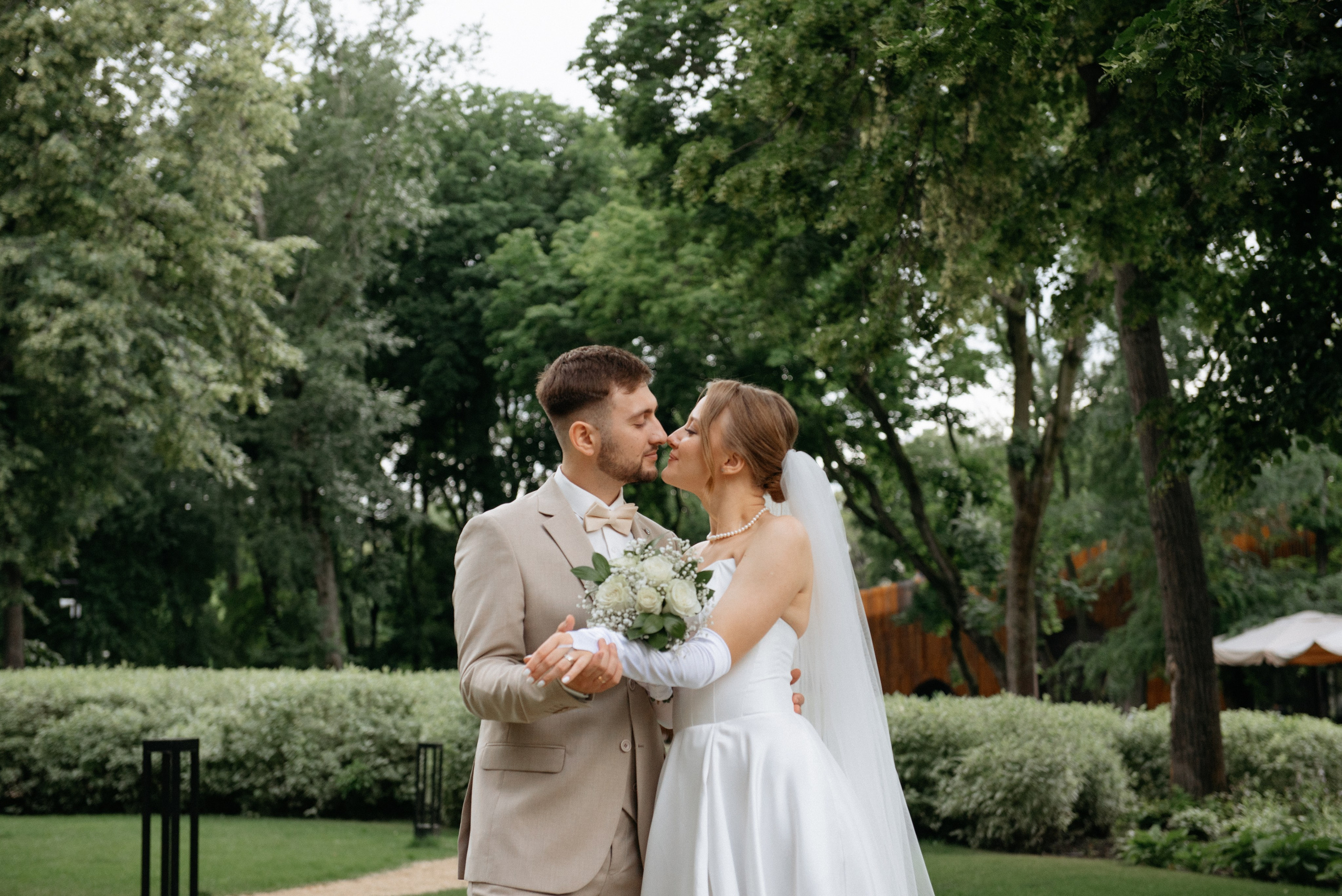 Свадебная съемка в парке Орленке
