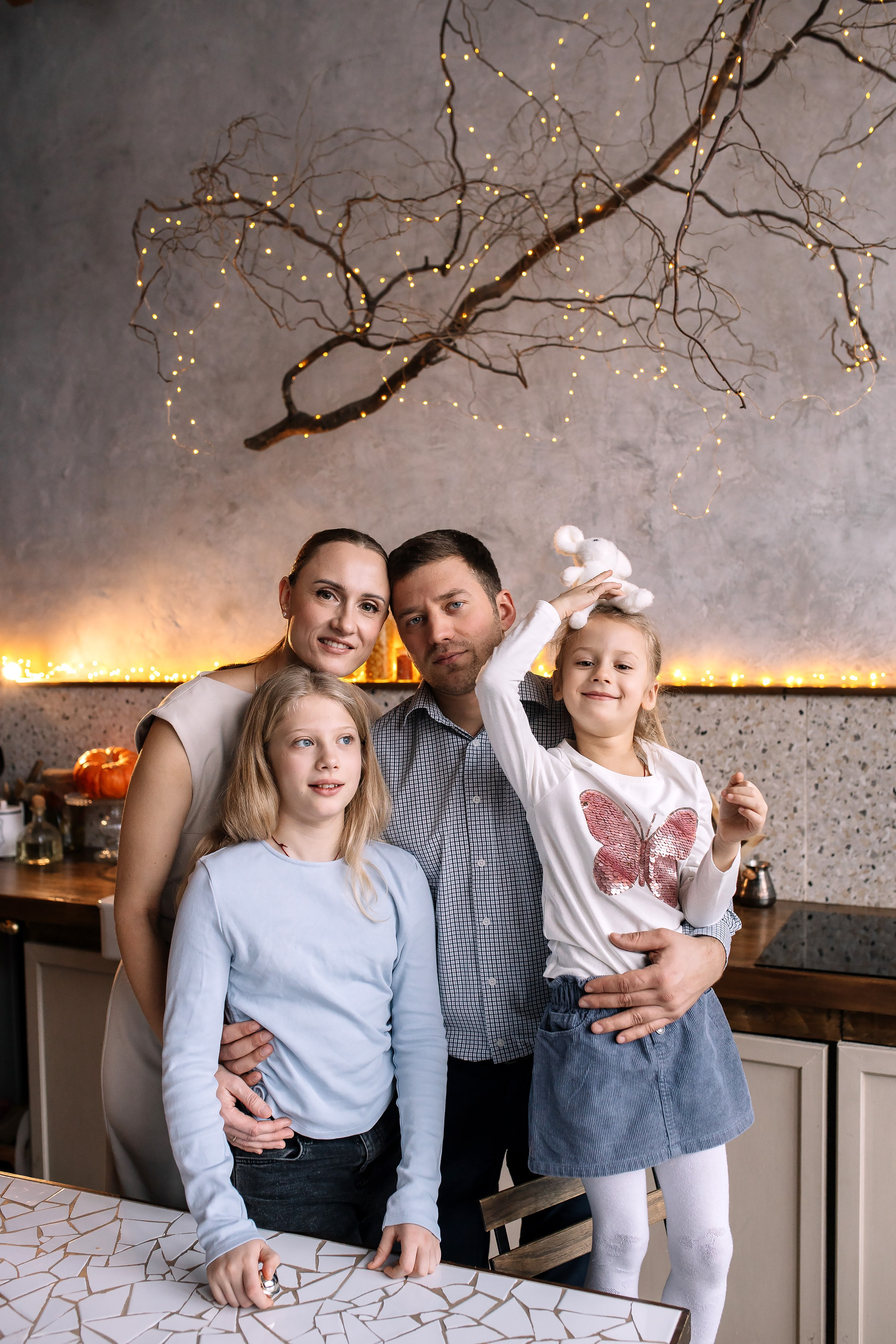 Вова, Галя, Соня и Викуля. Семейный фотограф Трусова Евгения в Екатеринбурге